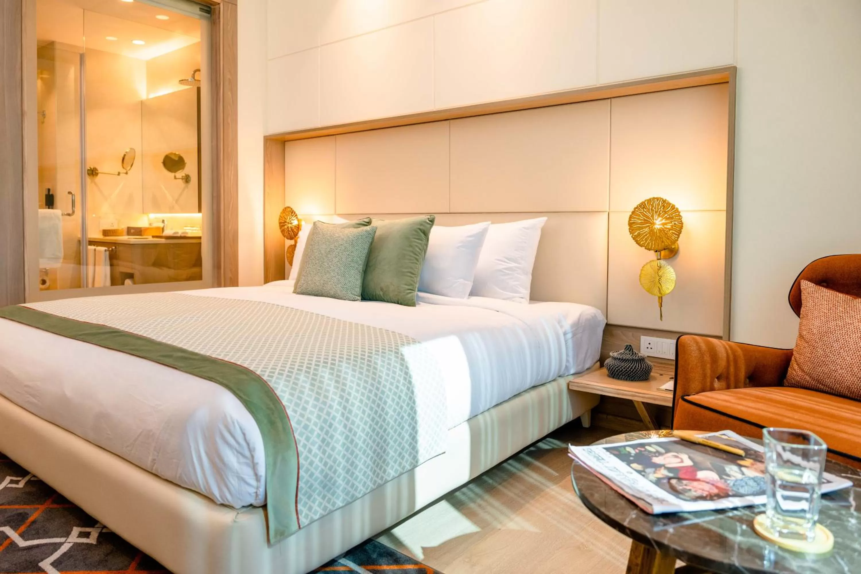 Bed in The Greenwood Guwahati - A Luxury Boutique Hotel