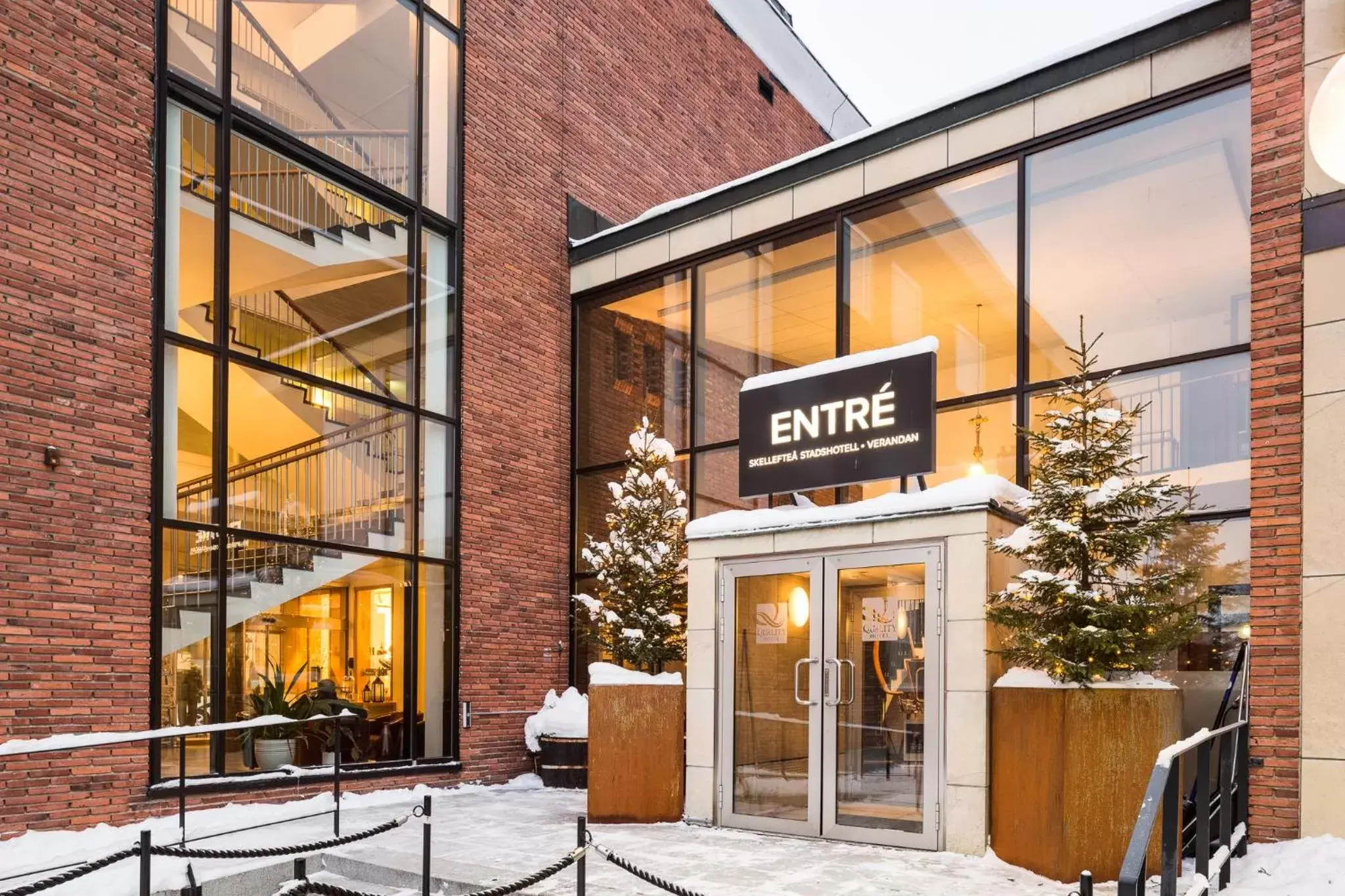 Facade/entrance in Comfort Hotel Skellefteå