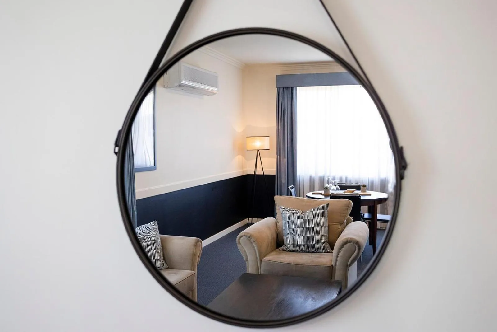 Living room in Hawkesbury Race Club Motel