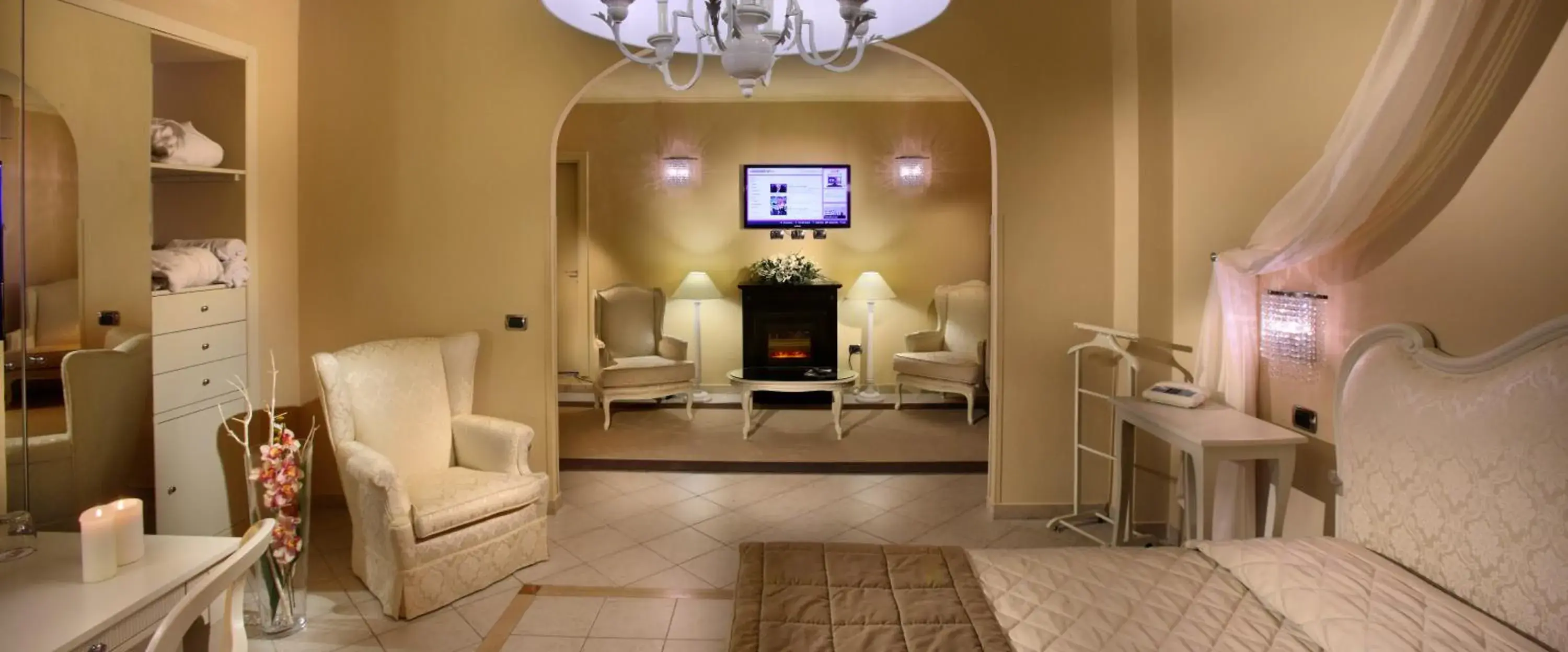 Seating Area in Hotel Manzoni Wellness&Spa