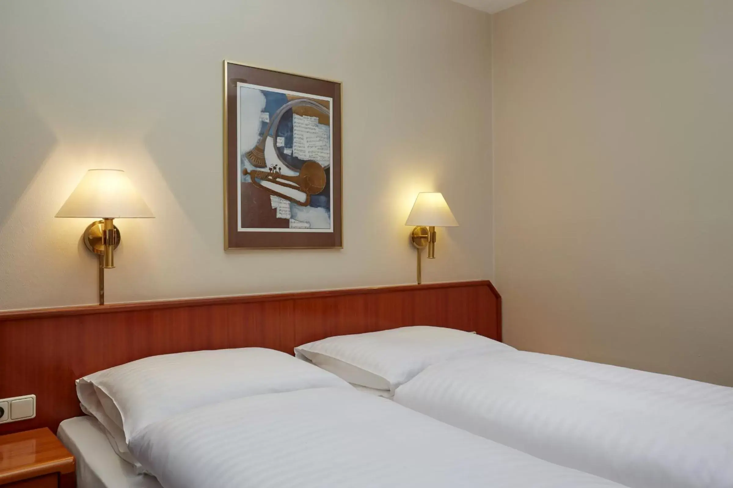 Photo of the whole room, Bed in Novum Hotel Mannheim City