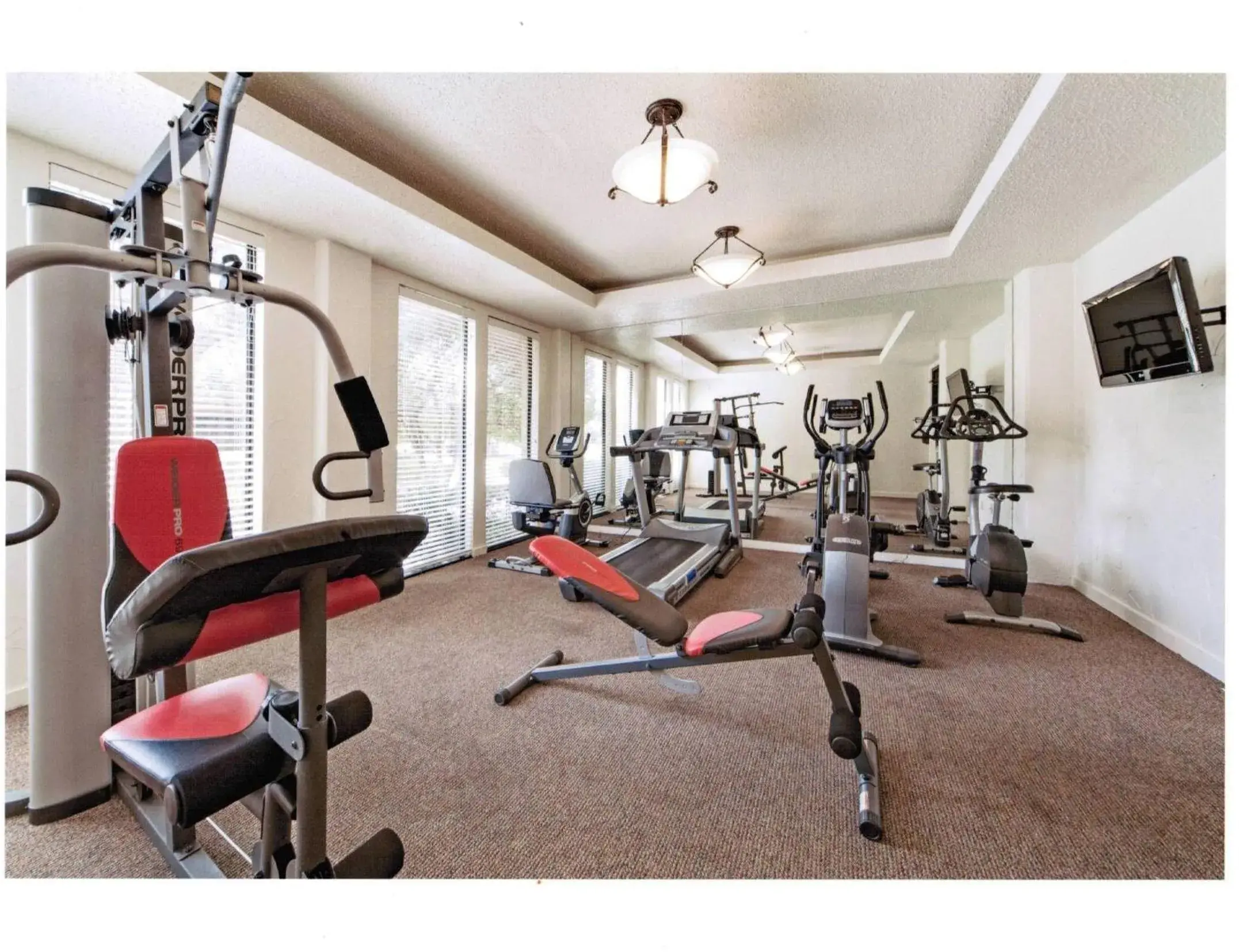 Fitness centre/facilities, Fitness Center/Facilities in Hawthorn Suites by Wyndham Richardson
