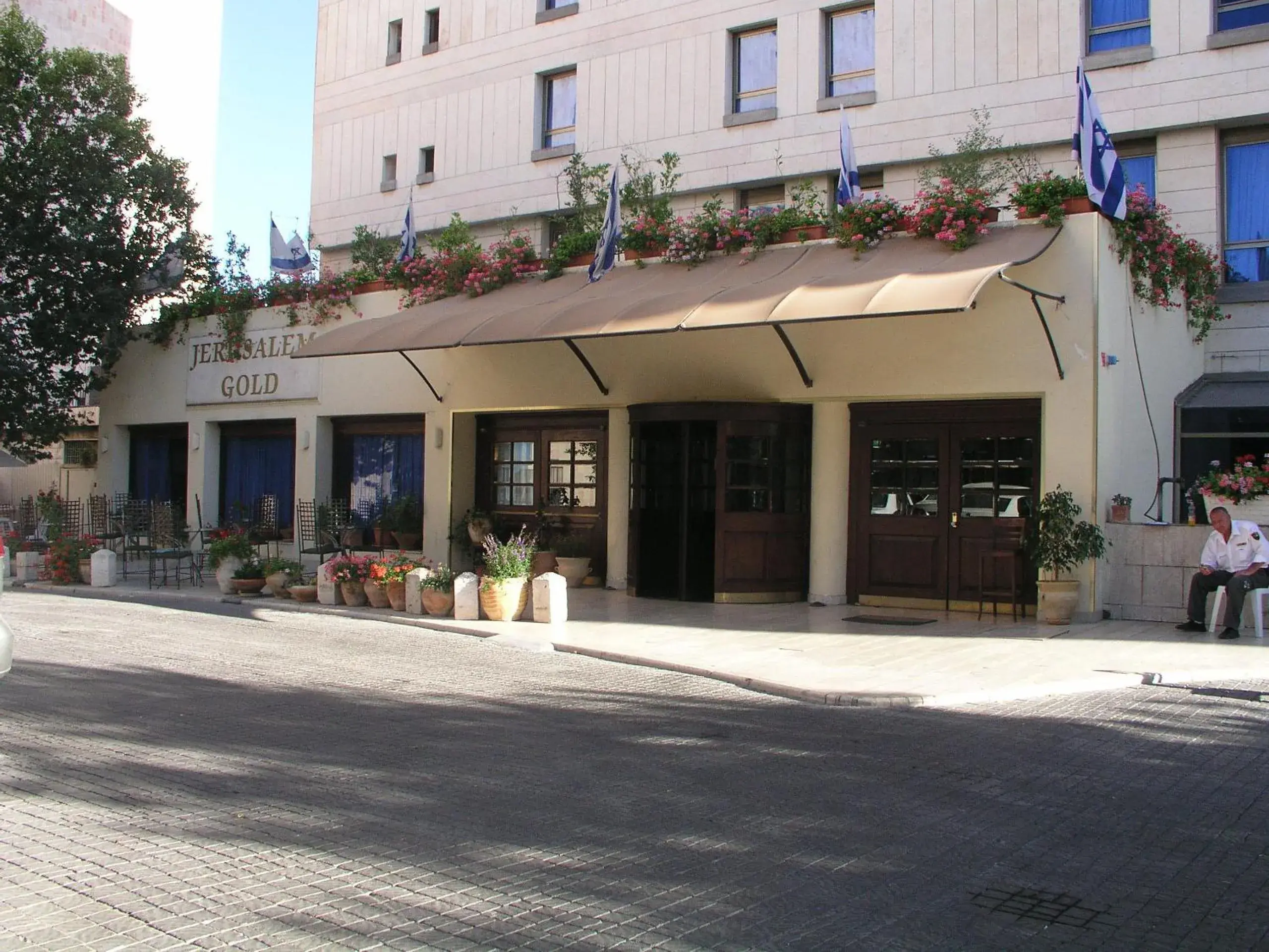 Facade/entrance in Jerusalem Gold Hotel