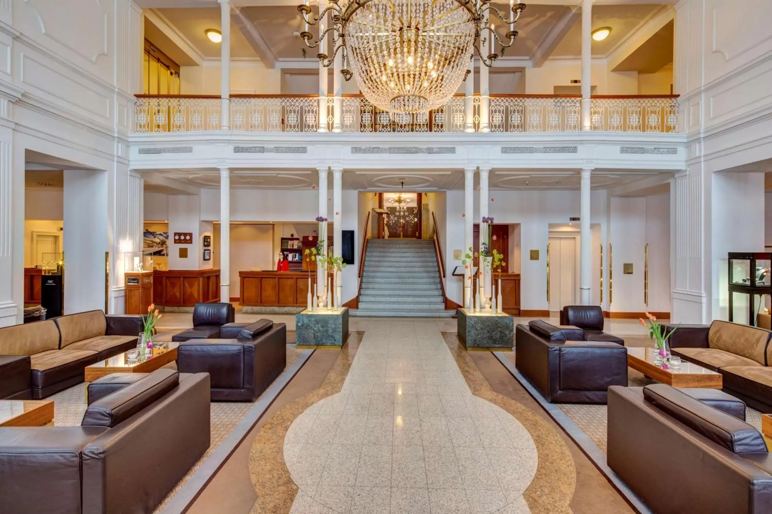 Lobby or reception, Lobby/Reception in Grand Hotel des Bains Kempinski