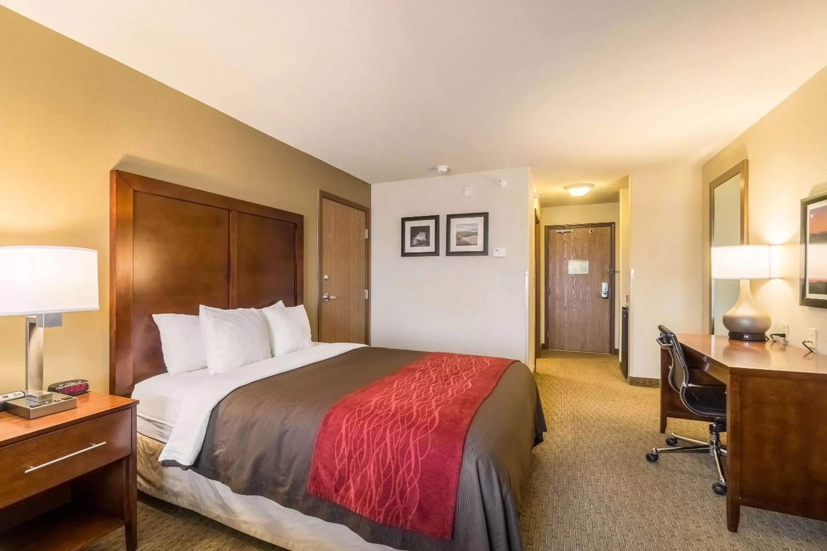 Photo of the whole room, Bed in Comfort Inn and Suites Rifle