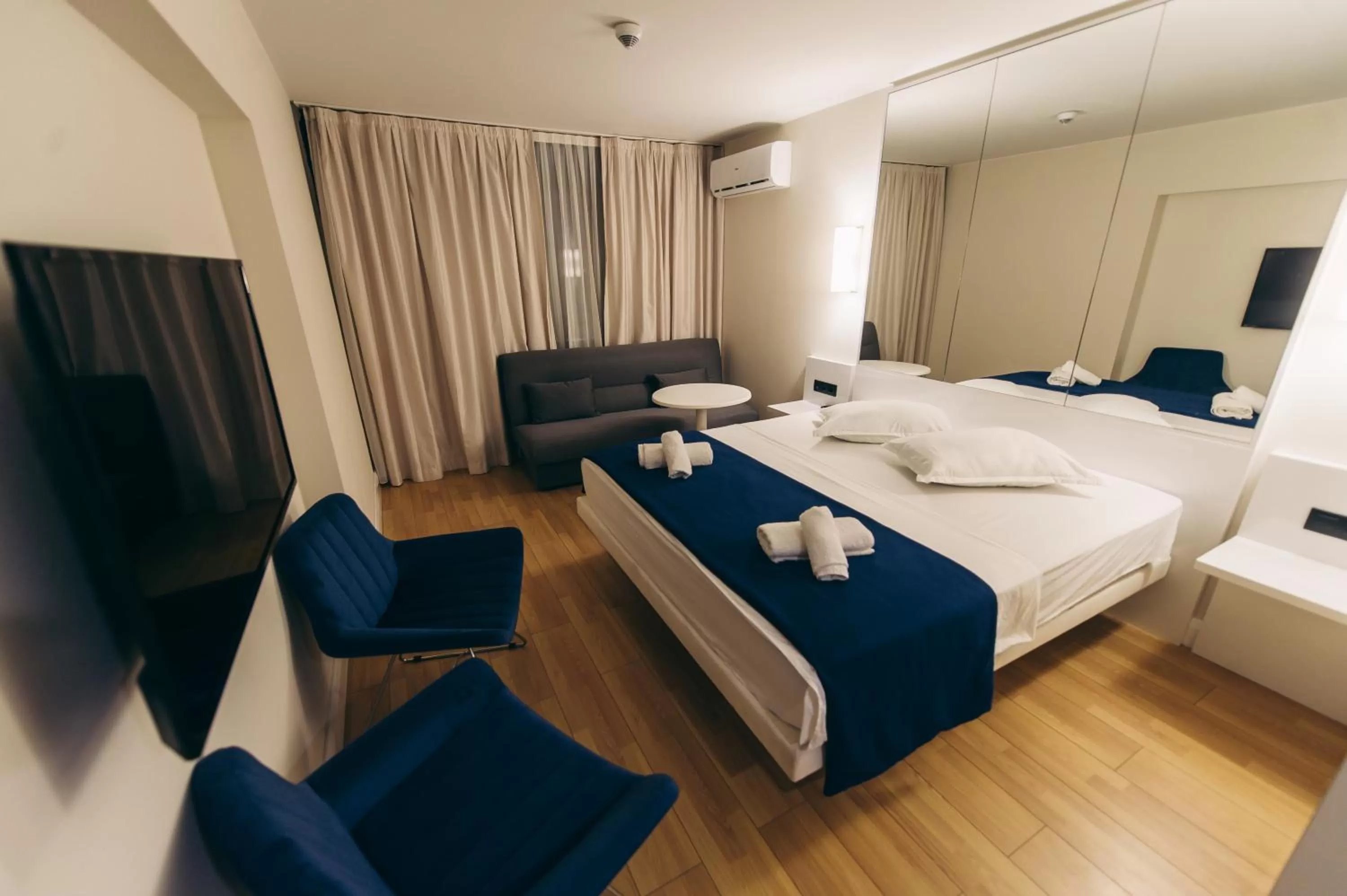Bed in Orbi City Batumi With Sea View