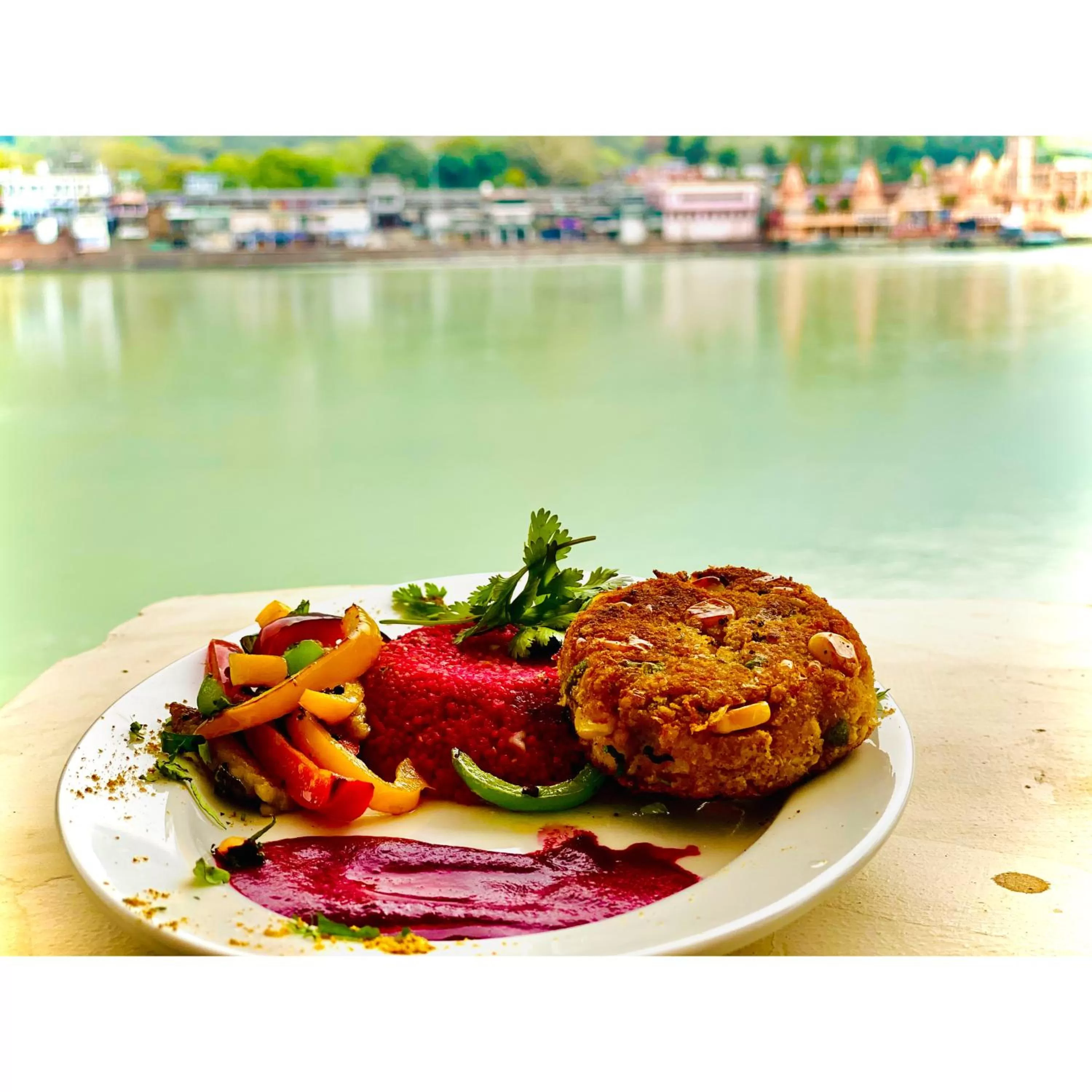 Food in Yog Niketan By Sanskriti