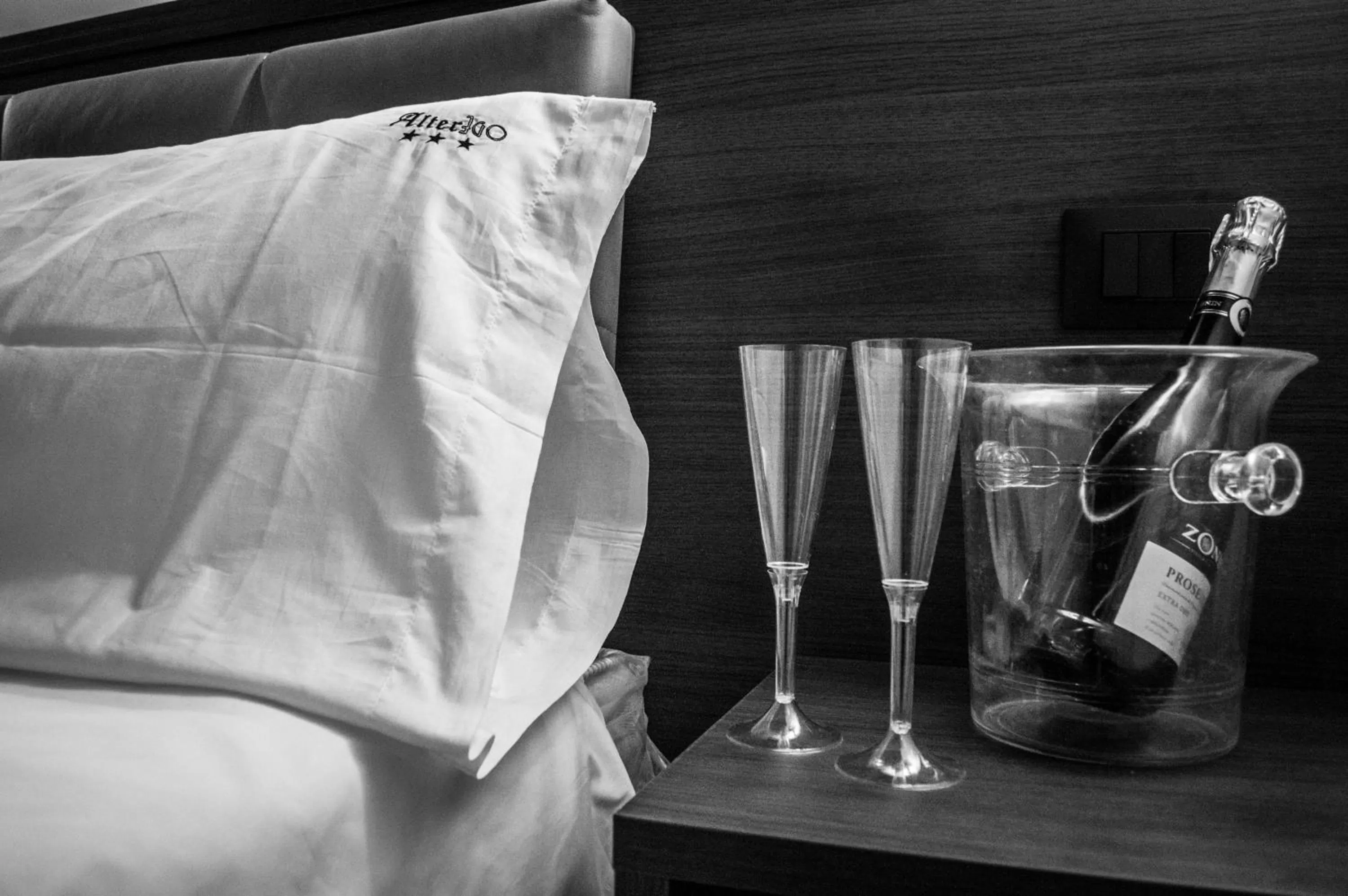 Decorative detail, Bed in Alterego B&B