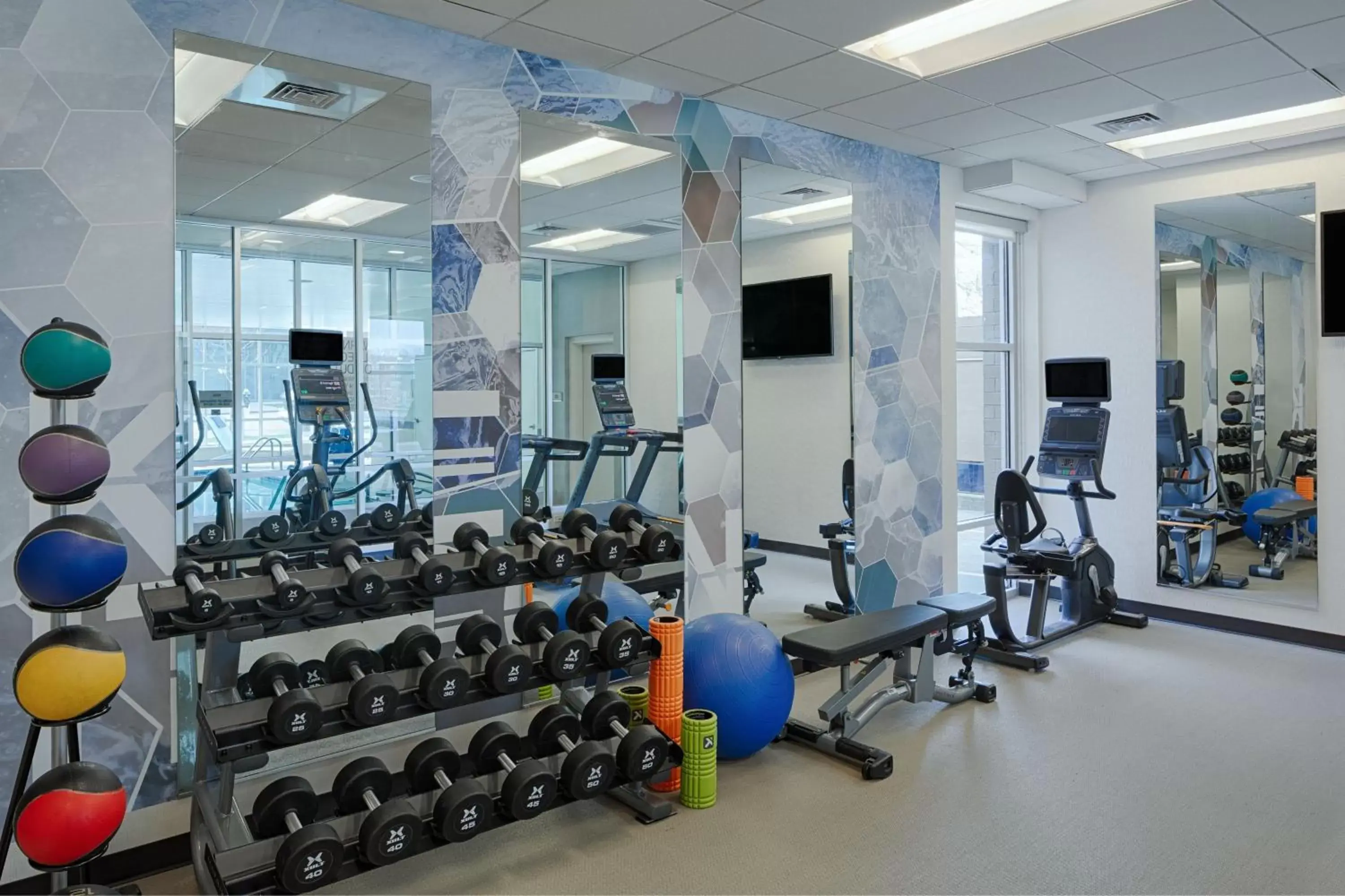 Fitness centre/facilities, Fitness Center/Facilities in SpringHill Suites by Marriott Bloomington