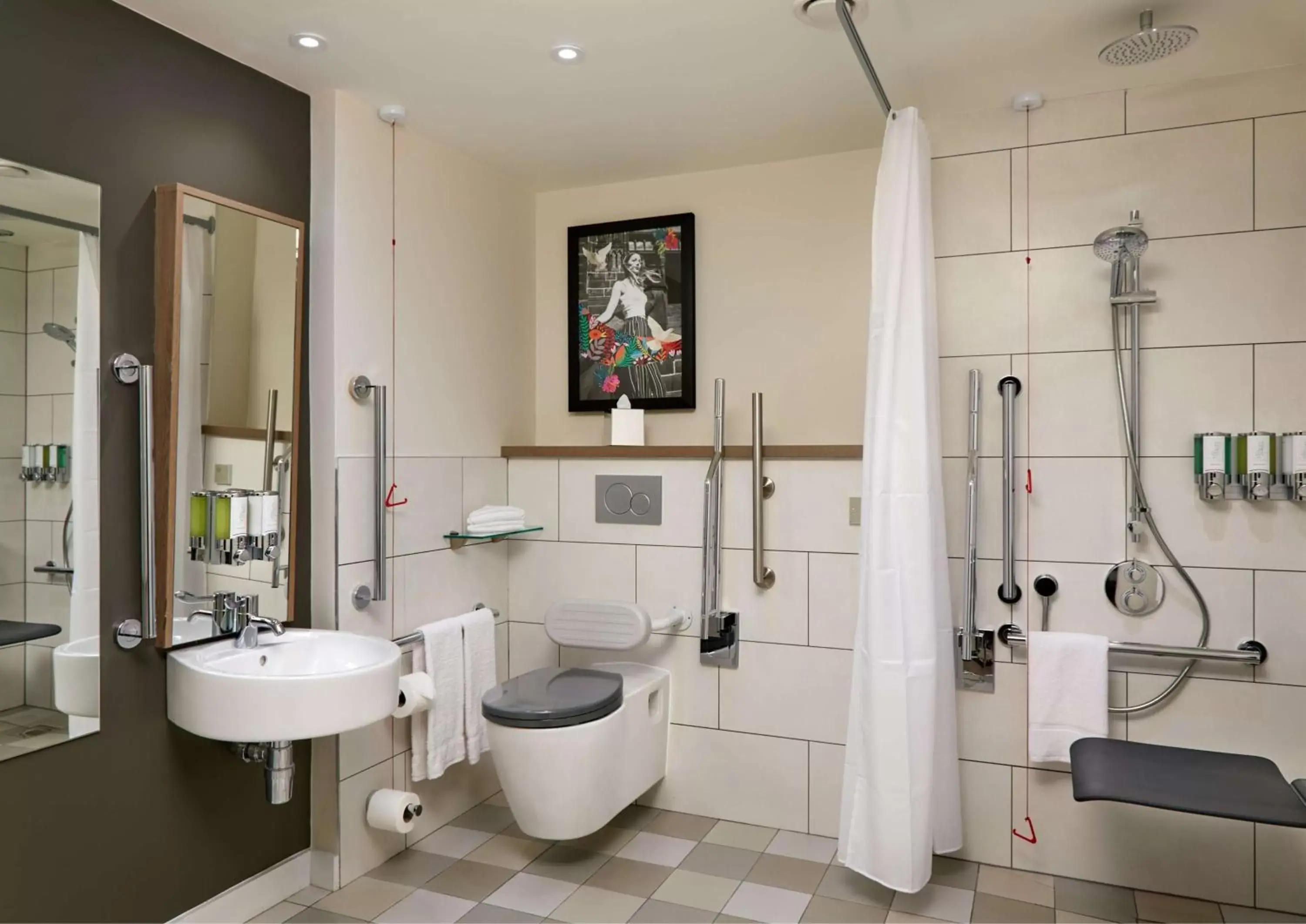 Bathroom in Hampton By Hilton Dublin City Centre