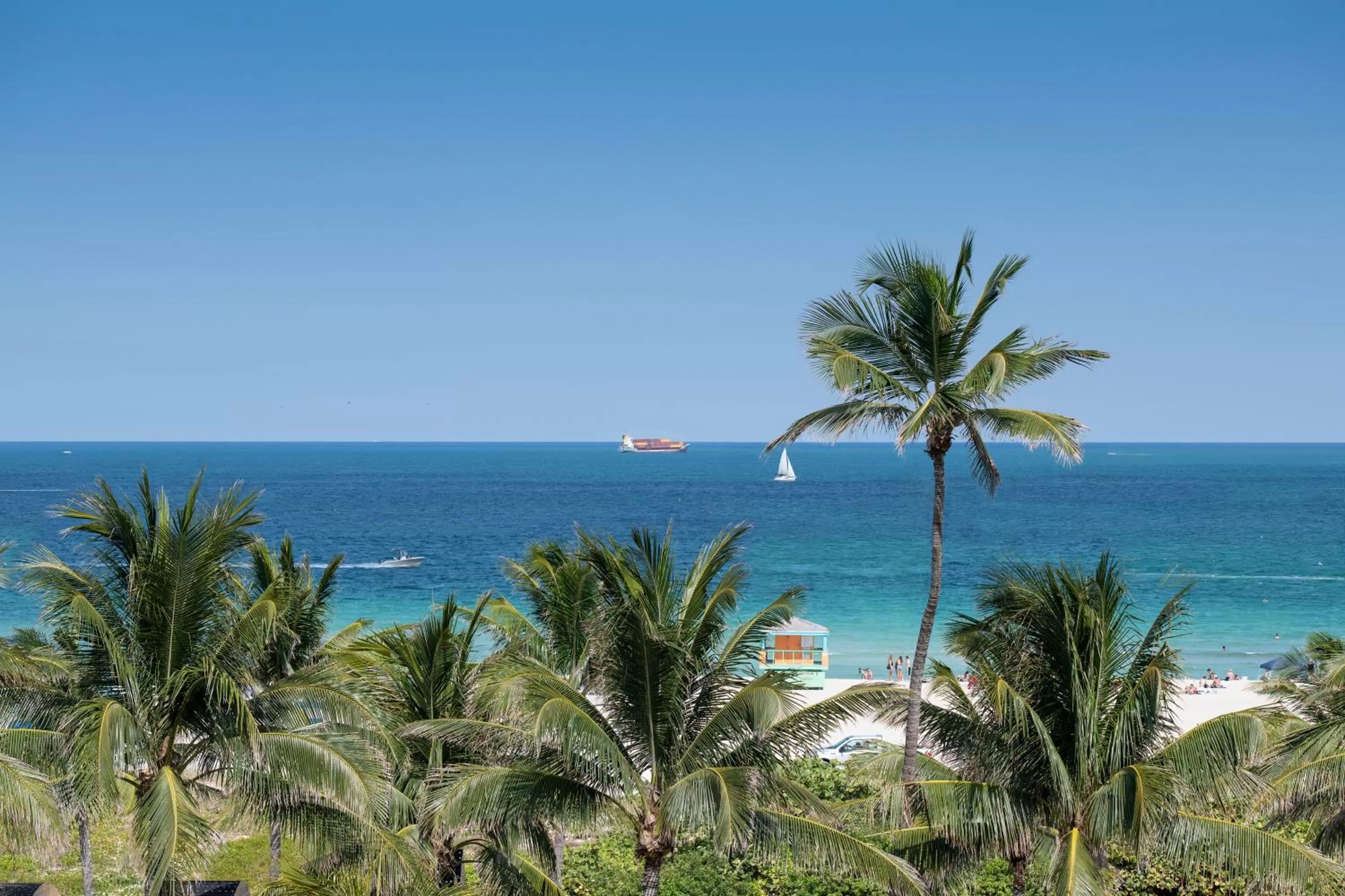 Sea view in Penguin Hotel