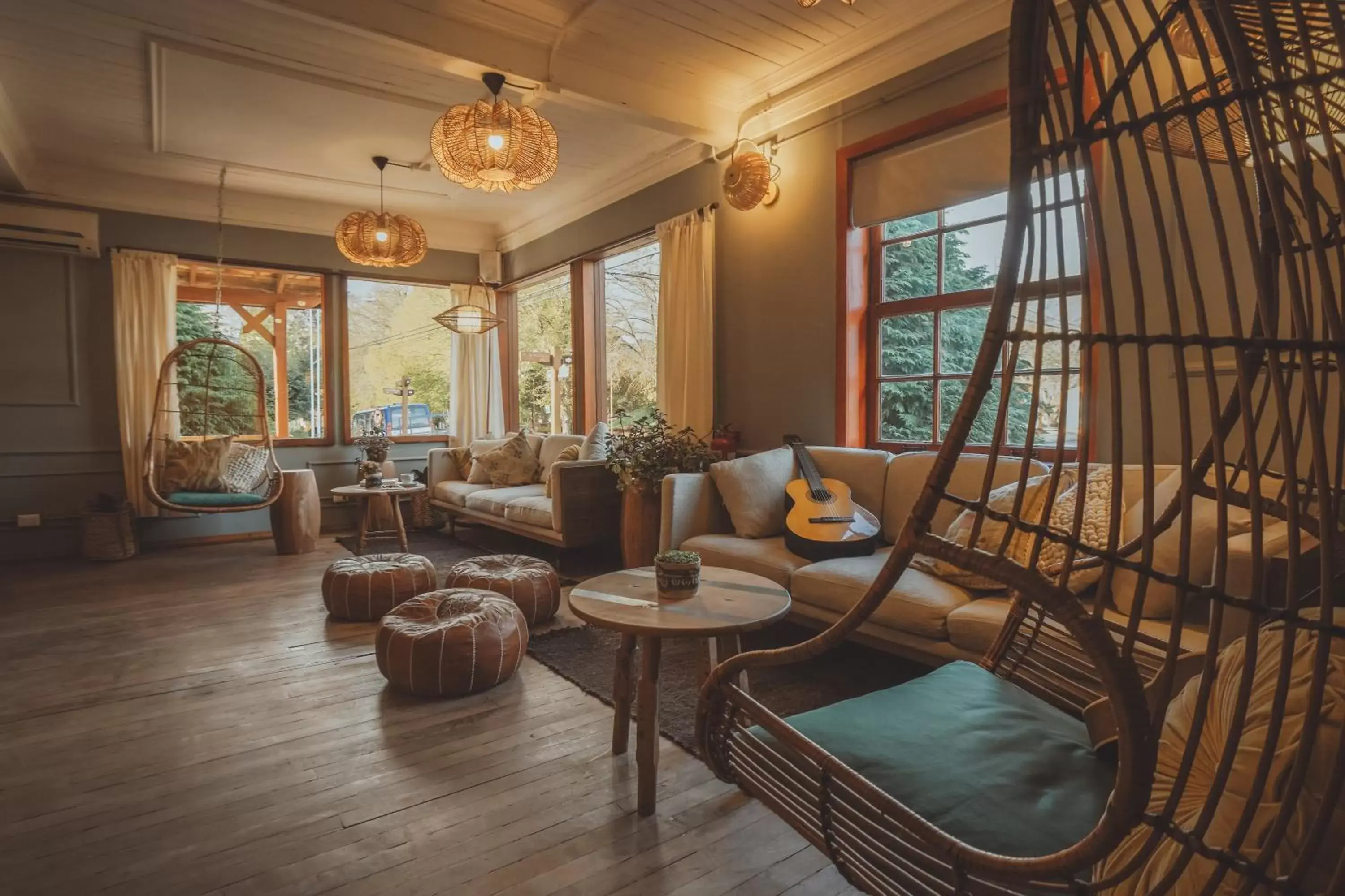 Living room, Seating Area in Selina Plaza Pucón