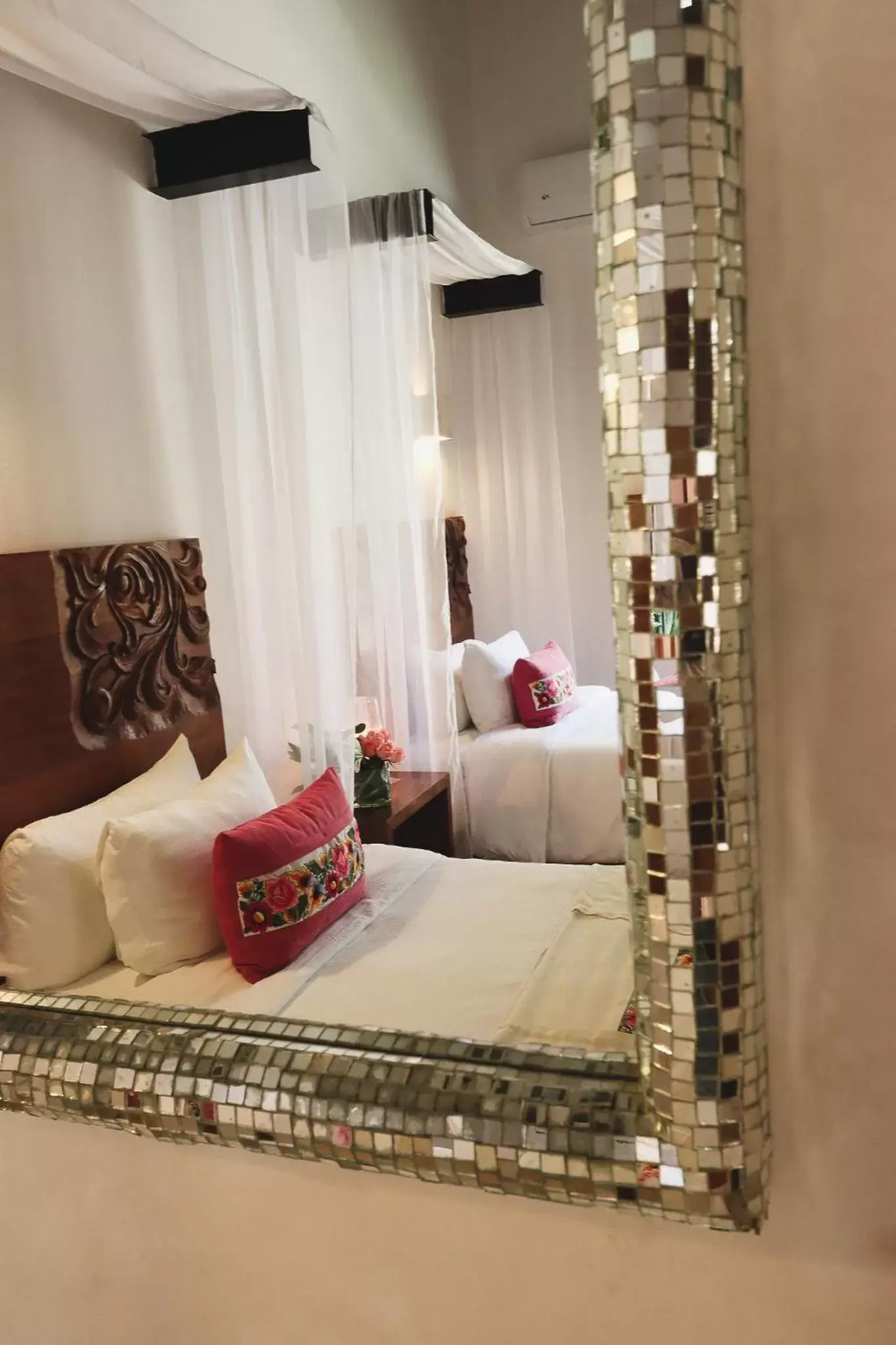 Bed in Casa de Las Palomas Boutique Hotel by Paloma's Hotels - Adults Only