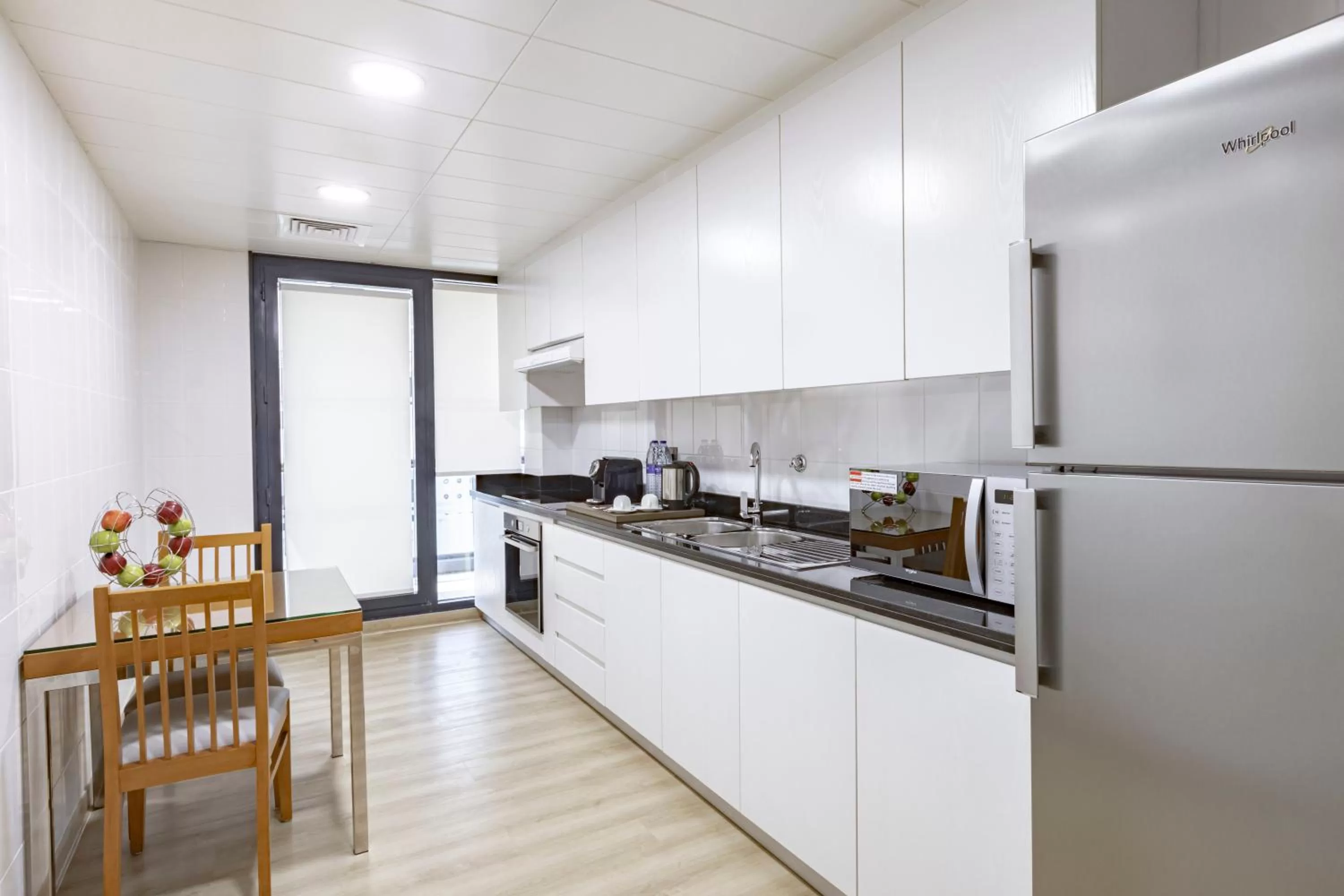 kitchen in Golden Sands Suites