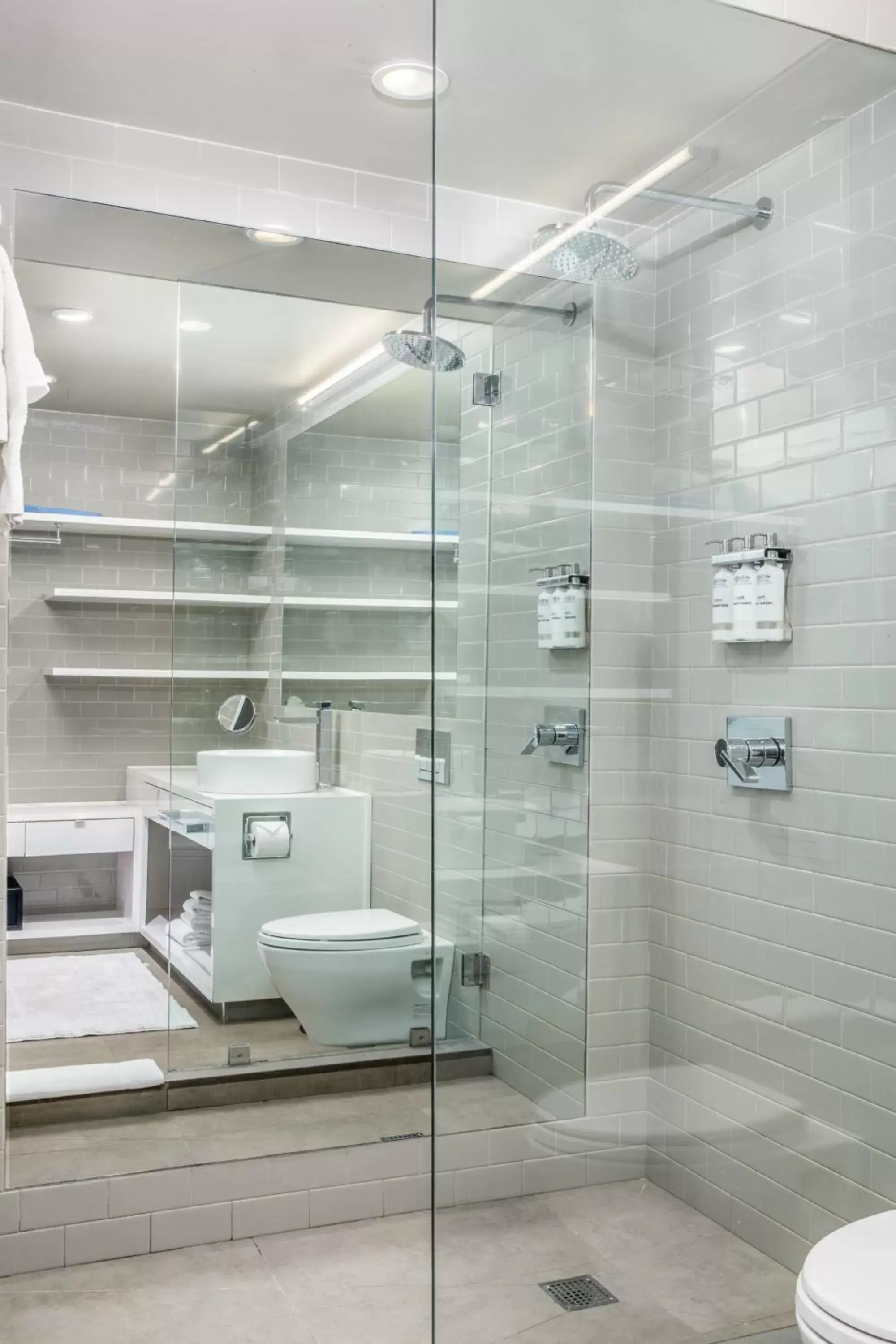 Shower, Bathroom in Cachet Boutique Hotel NYC