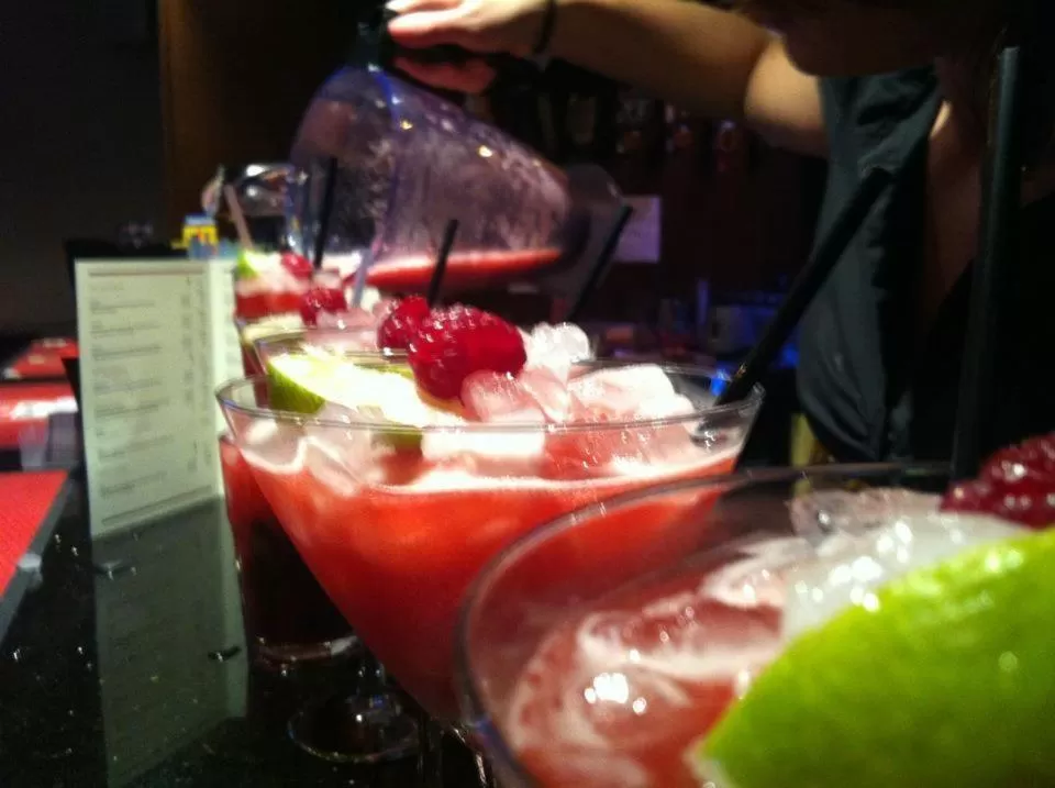 Alcoholic drinks in The Fairburn Hotel