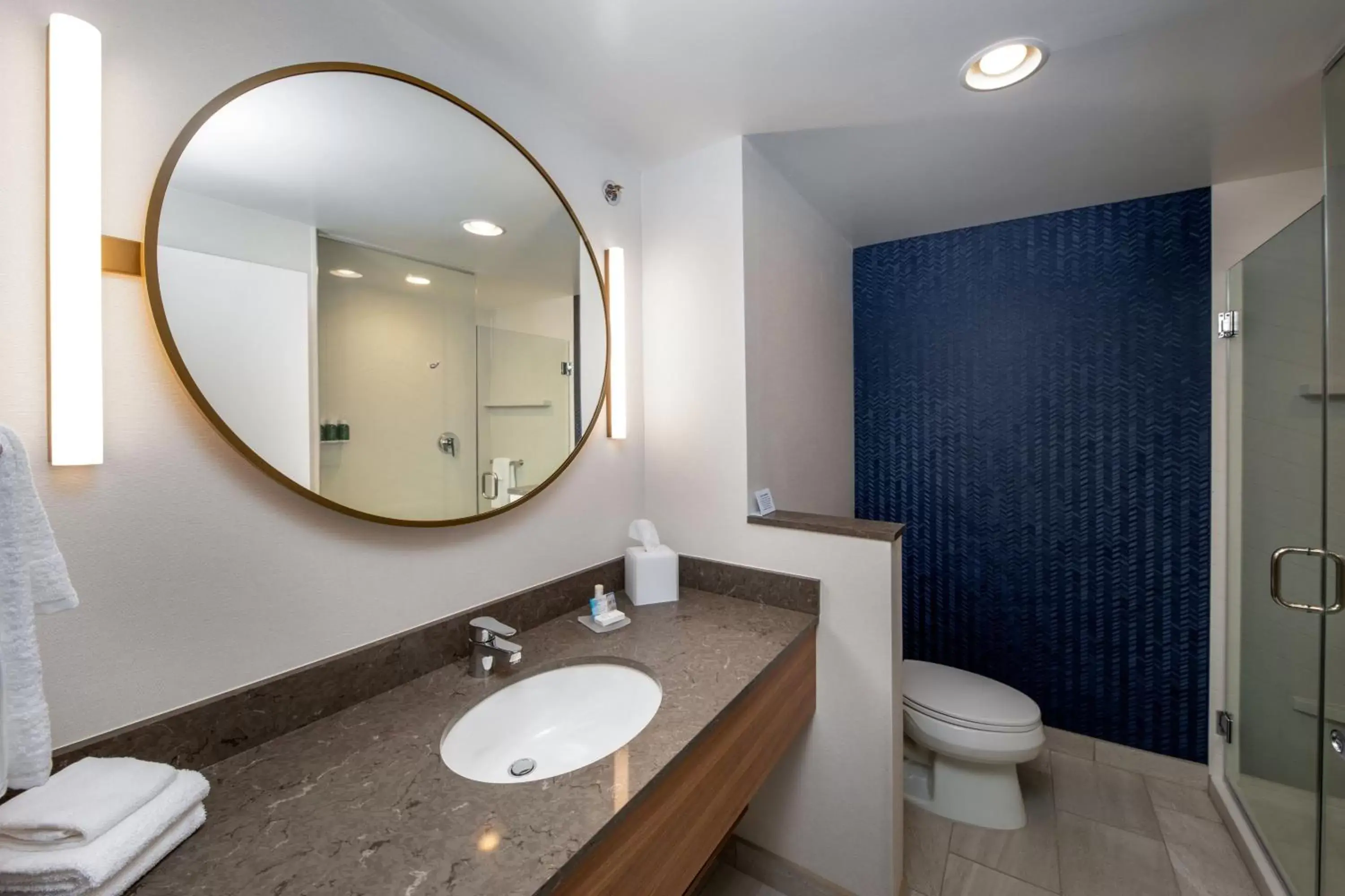 Bedroom, Bathroom in Fairfield Inn & Suites by Marriott Little Rock Airport