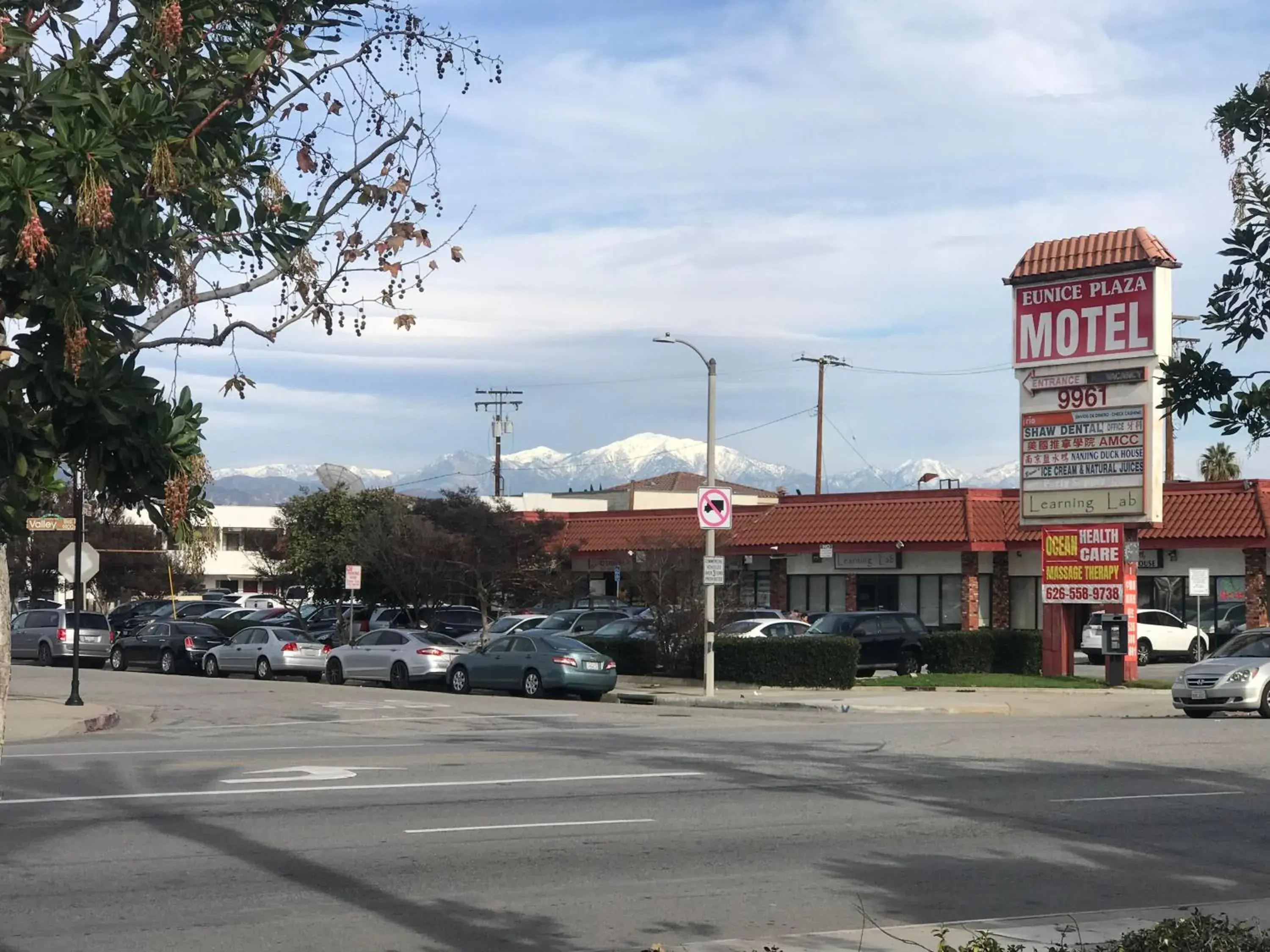 Property Building in Eunice Plaza Motel