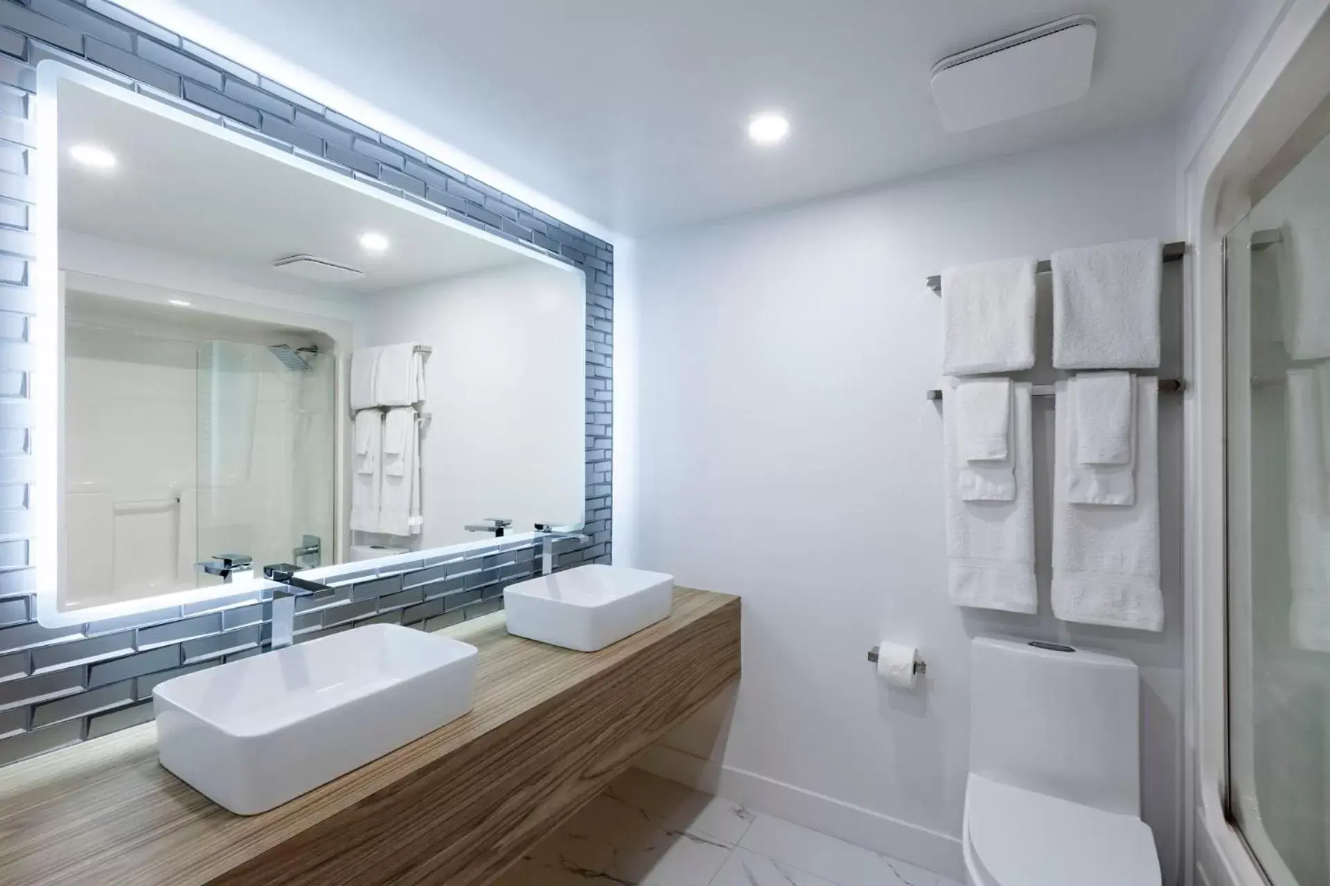 Bathroom in Strata Hotel