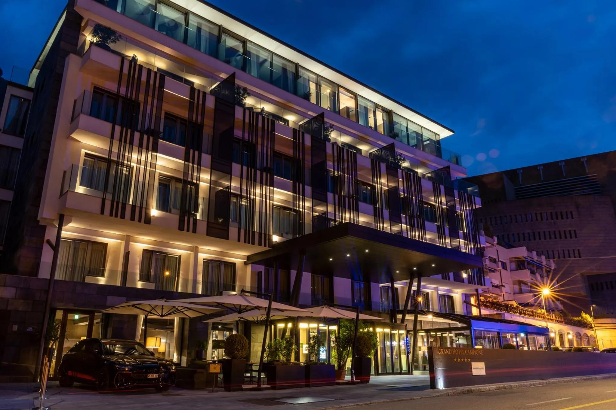 Property building in Grand Hotel Campione