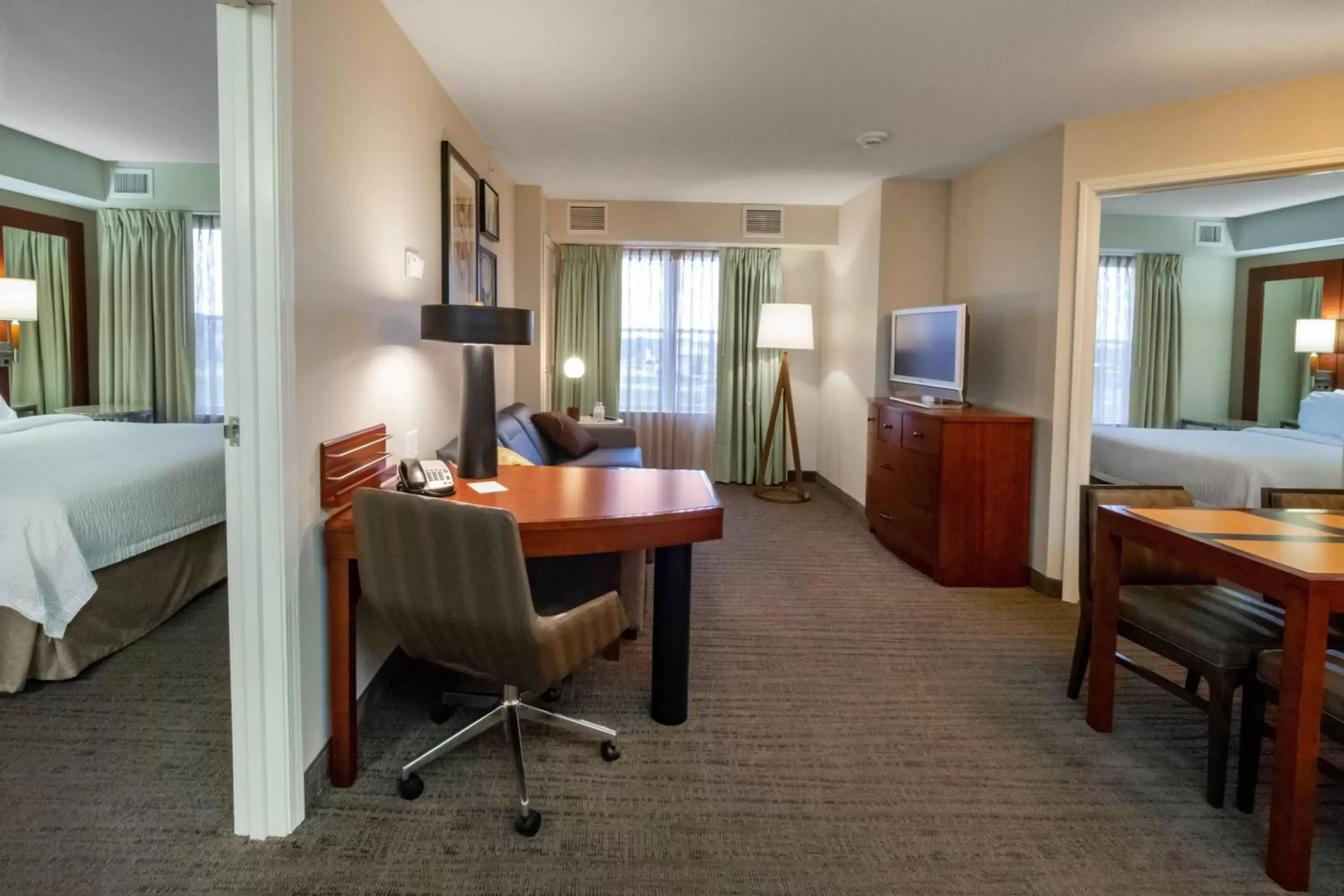 Bedroom, Seating Area in Residence Inn by Marriott Hazleton