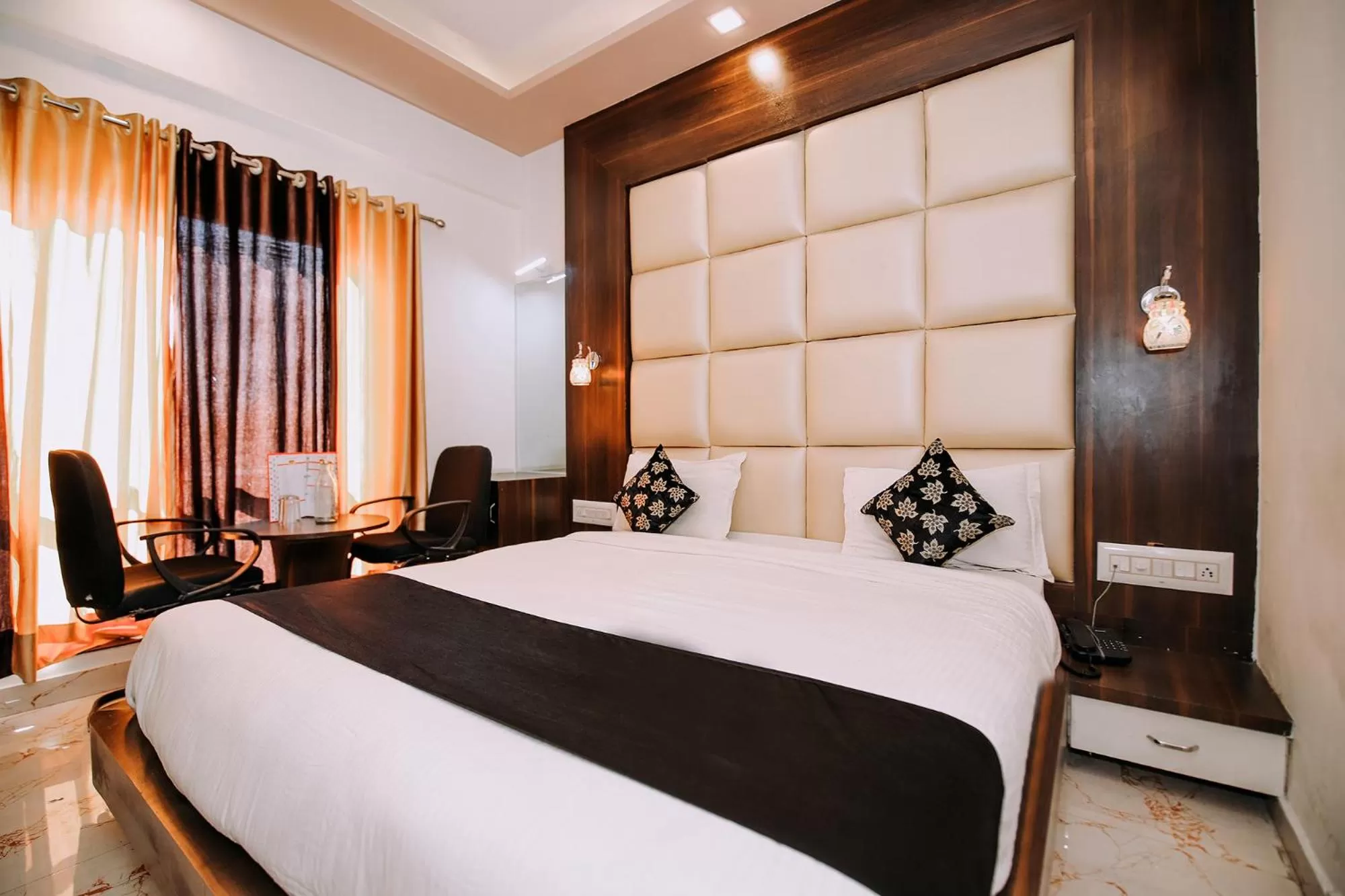 Bedroom, Bed in FabHotel Prime The Royal Galaxy