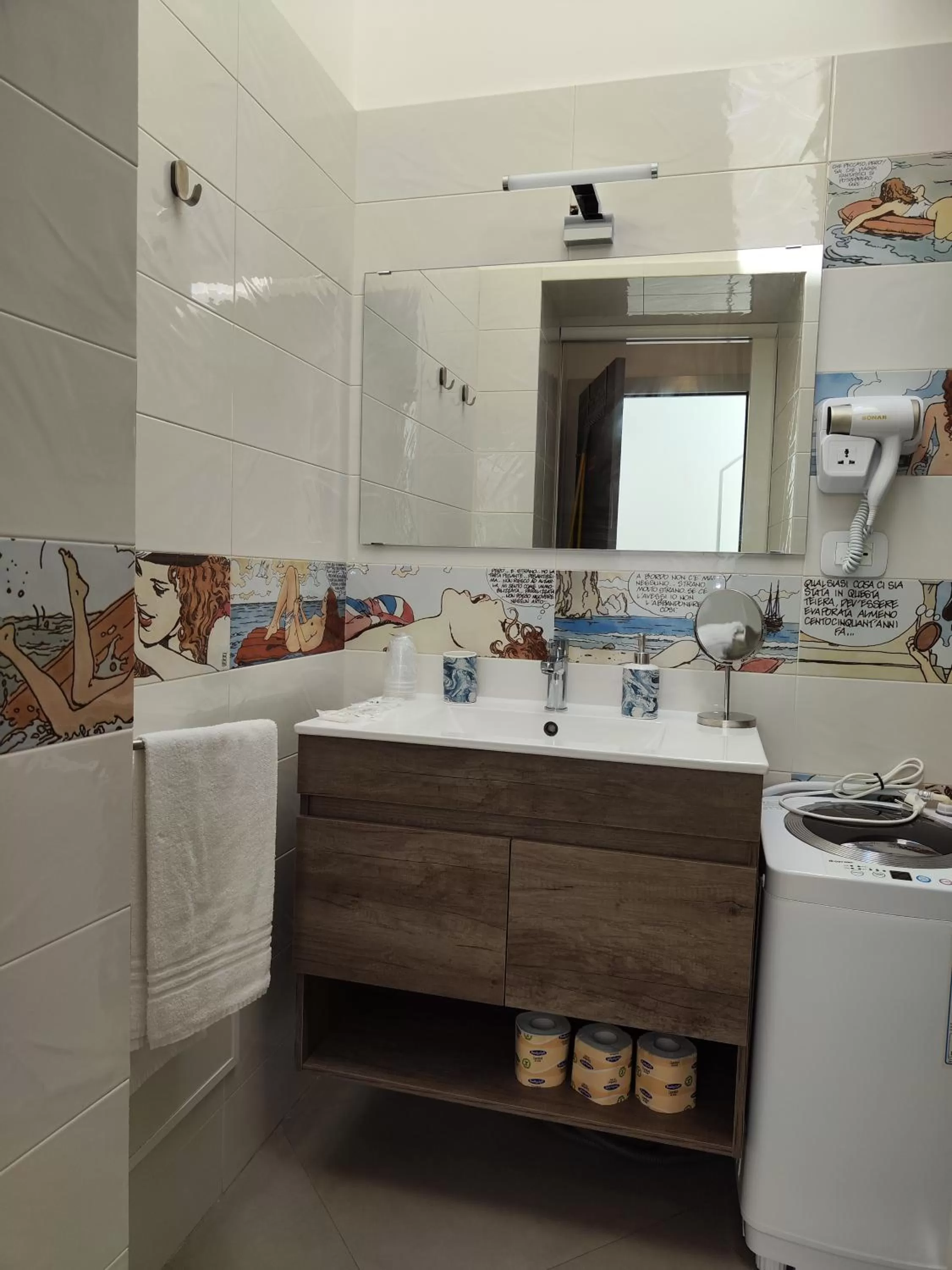 Bathroom in San Francesco Rooms and Apartment with Terrace in Palermo Locazione Turistica