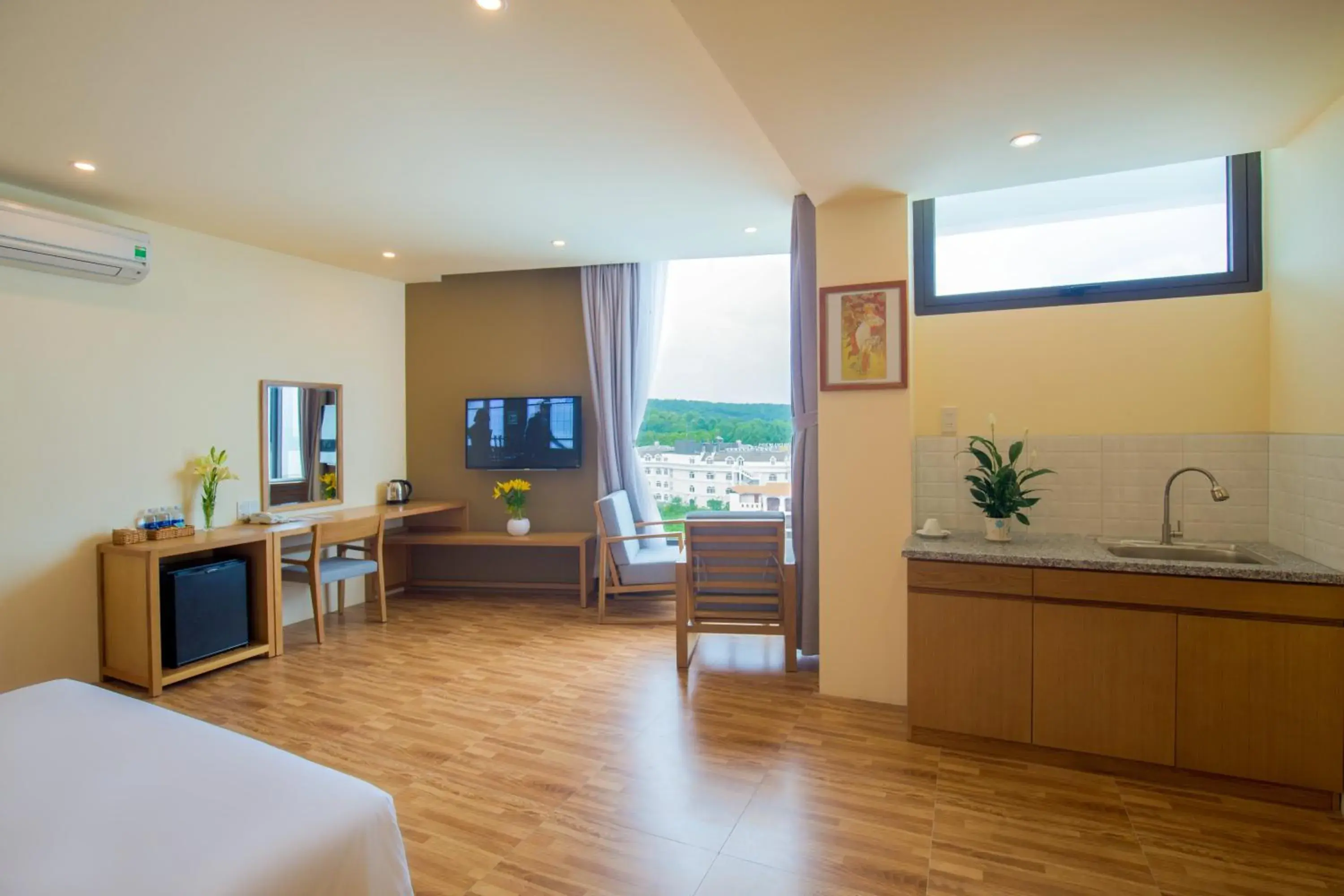 TV and multimedia, Kitchen/Kitchenette in Gaia Hotel PhuQuoc