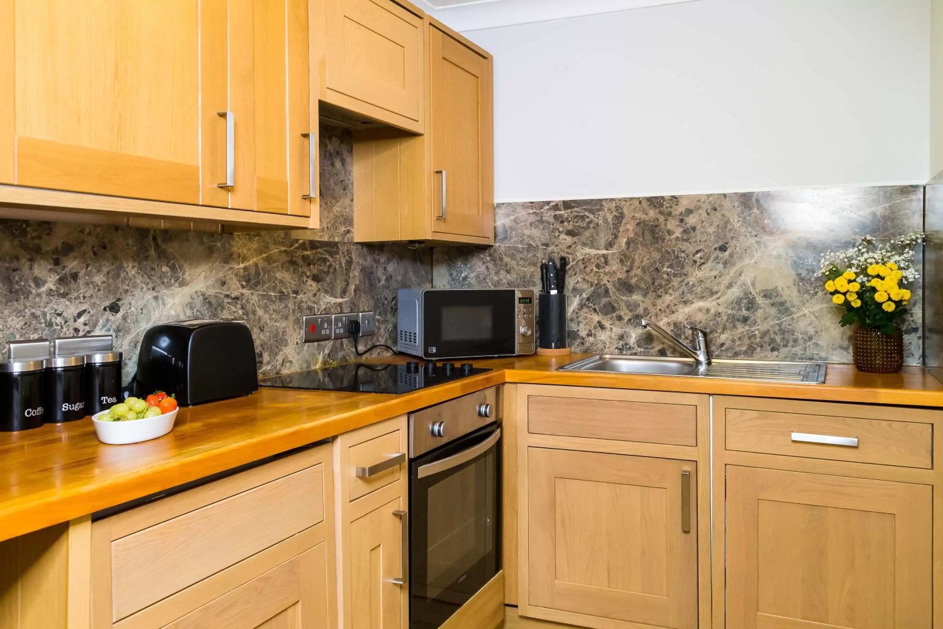 kitchen in Goodramgate Apartments