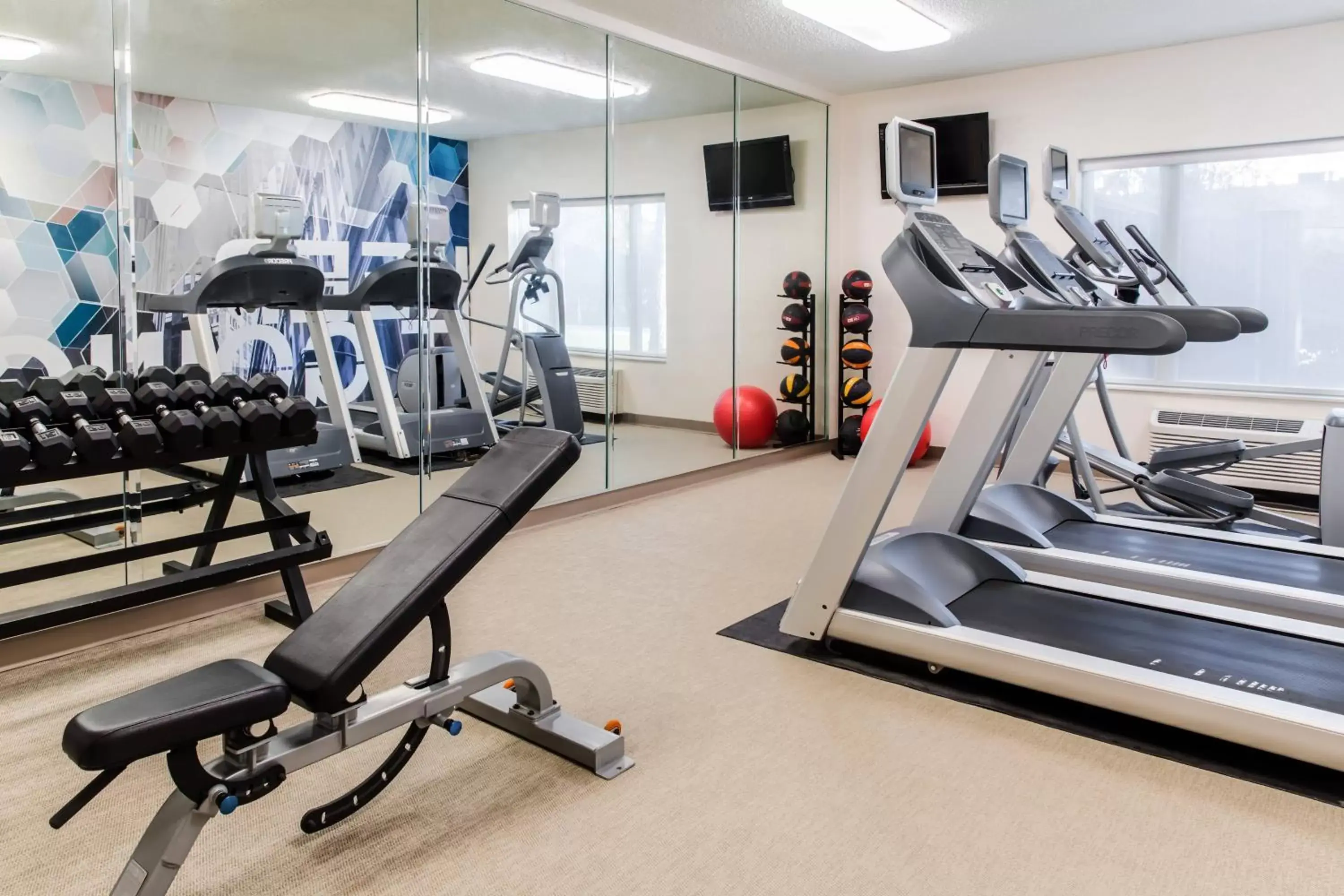 Fitness centre/facilities, Fitness Center/Facilities in SpringHill Suites by Marriott Houston Brookhollow