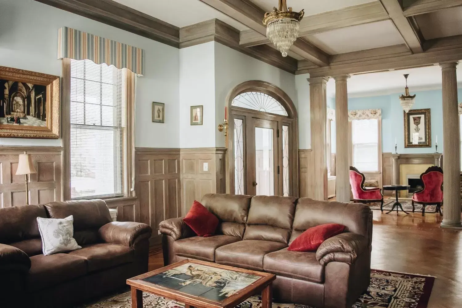 Seating Area in 1912 Bed and Breakfast