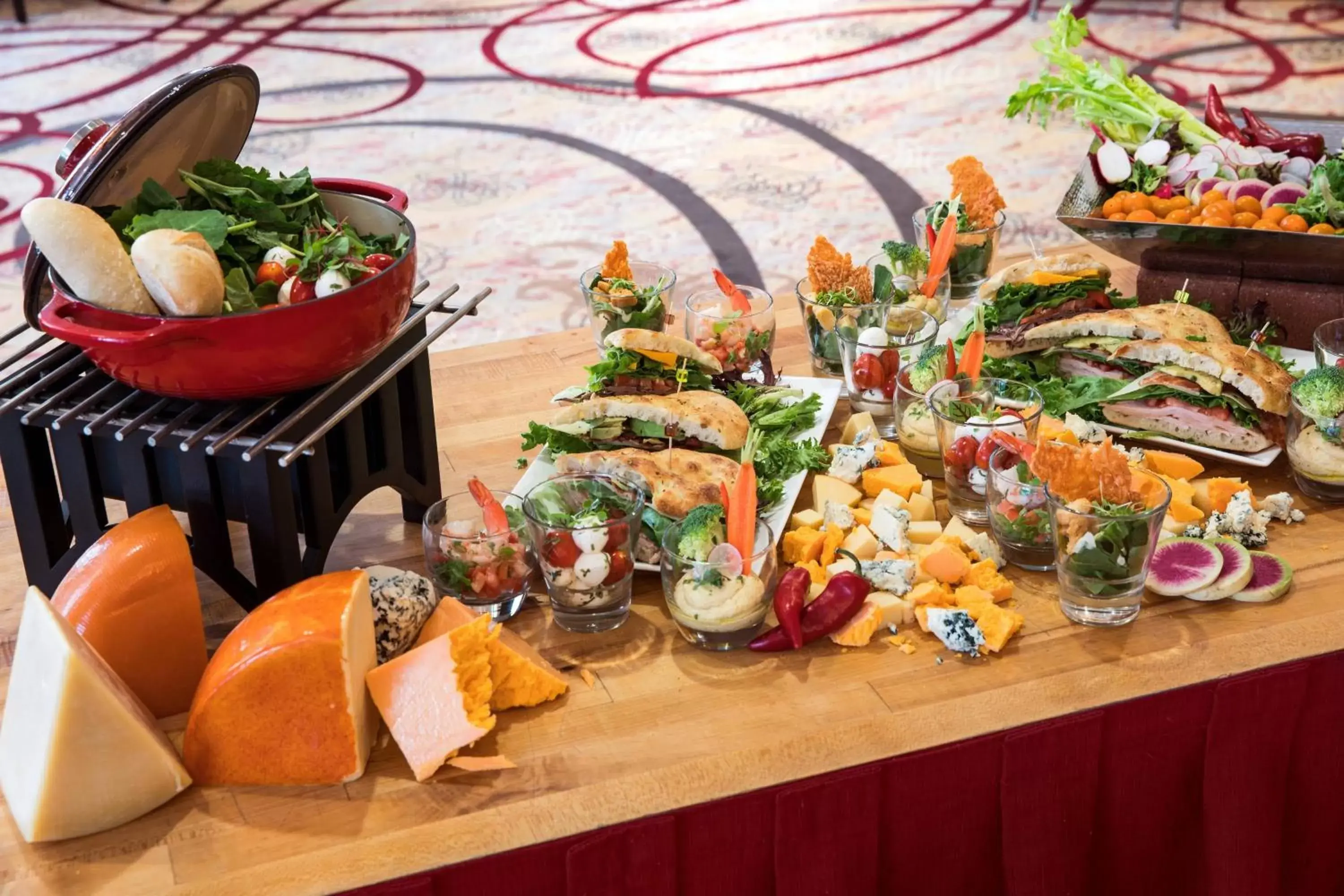 Meeting/conference room, Food in Morgantown Marriott at Waterfront Place