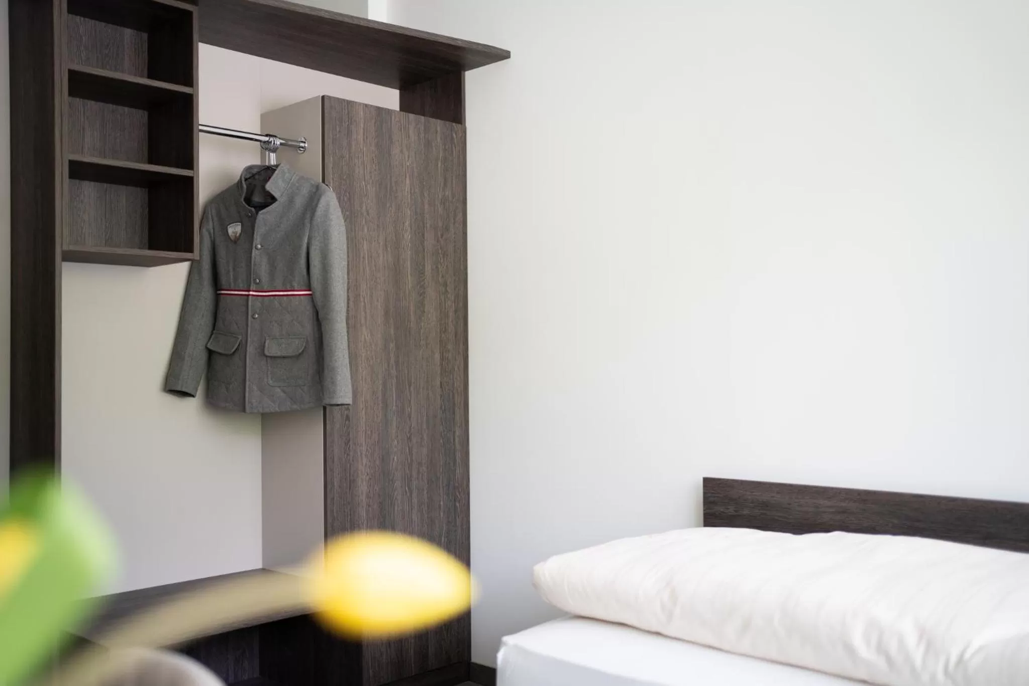 Decorative detail, Bed in eee Hotel Liezen