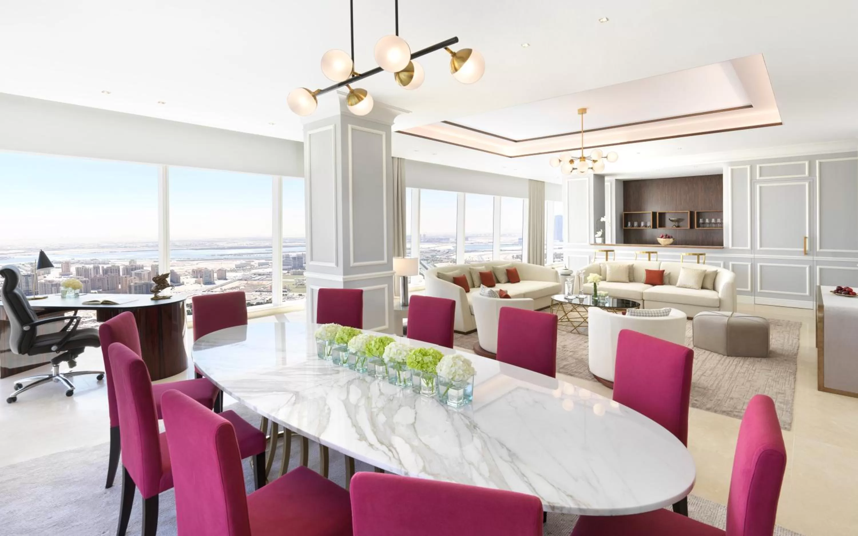 Living room in Sofitel Dubai The Obelisk