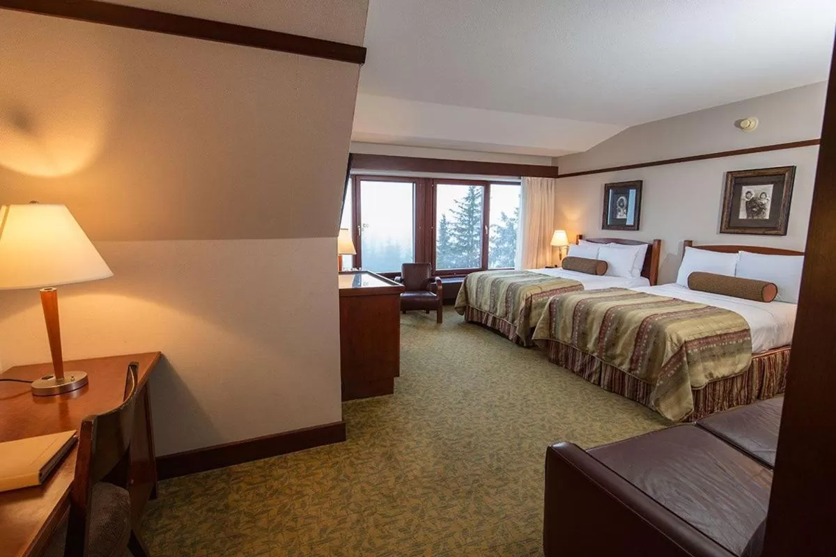 Bed in Alyeska Resort