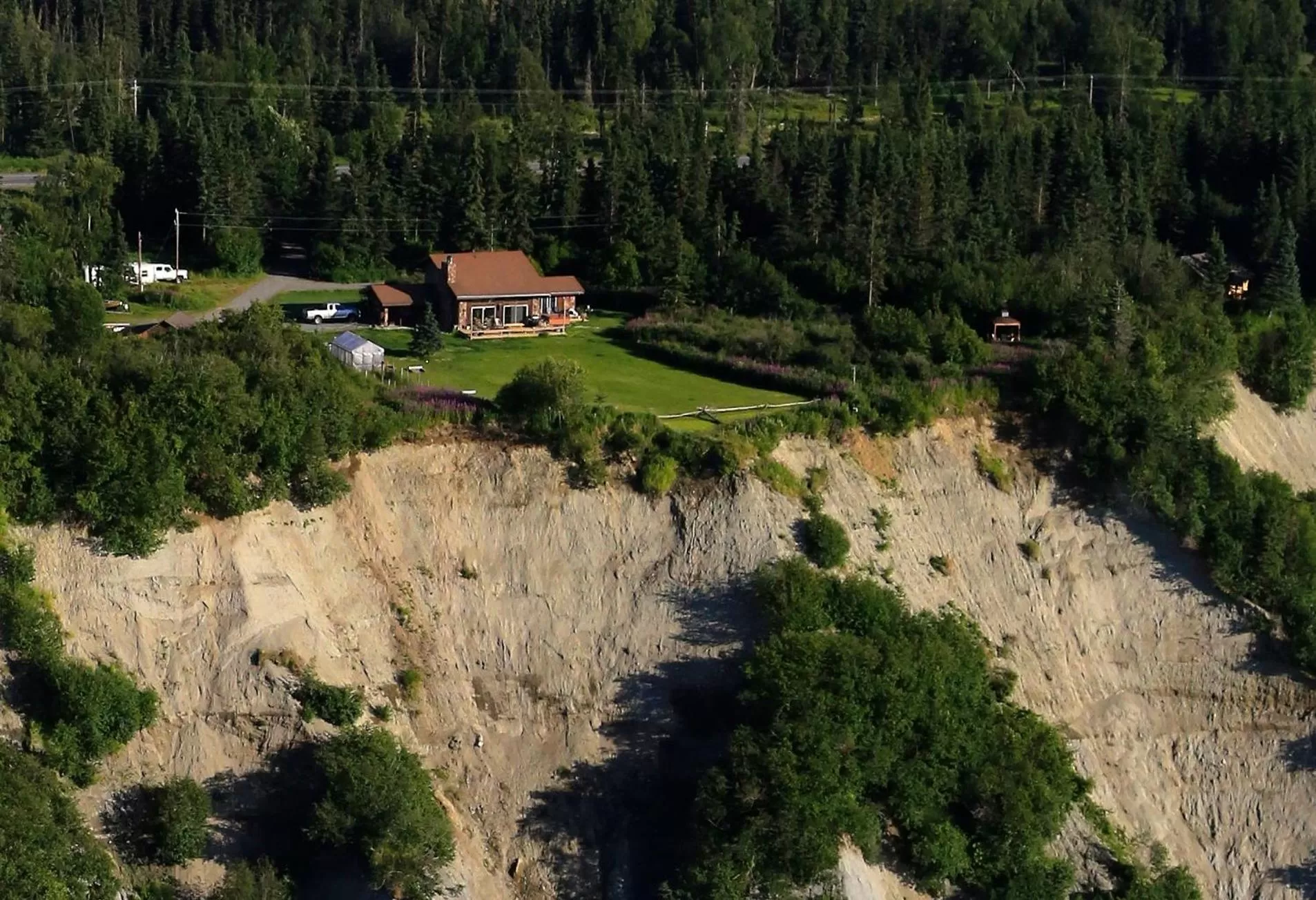 View (from property/room) in Clam Gulch Lodge