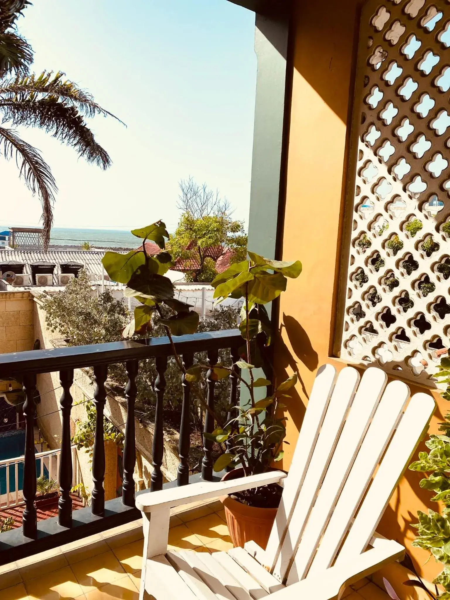 Natural landscape, Balcony/Terrace in Hotel Boutique Castillo Ines Maria