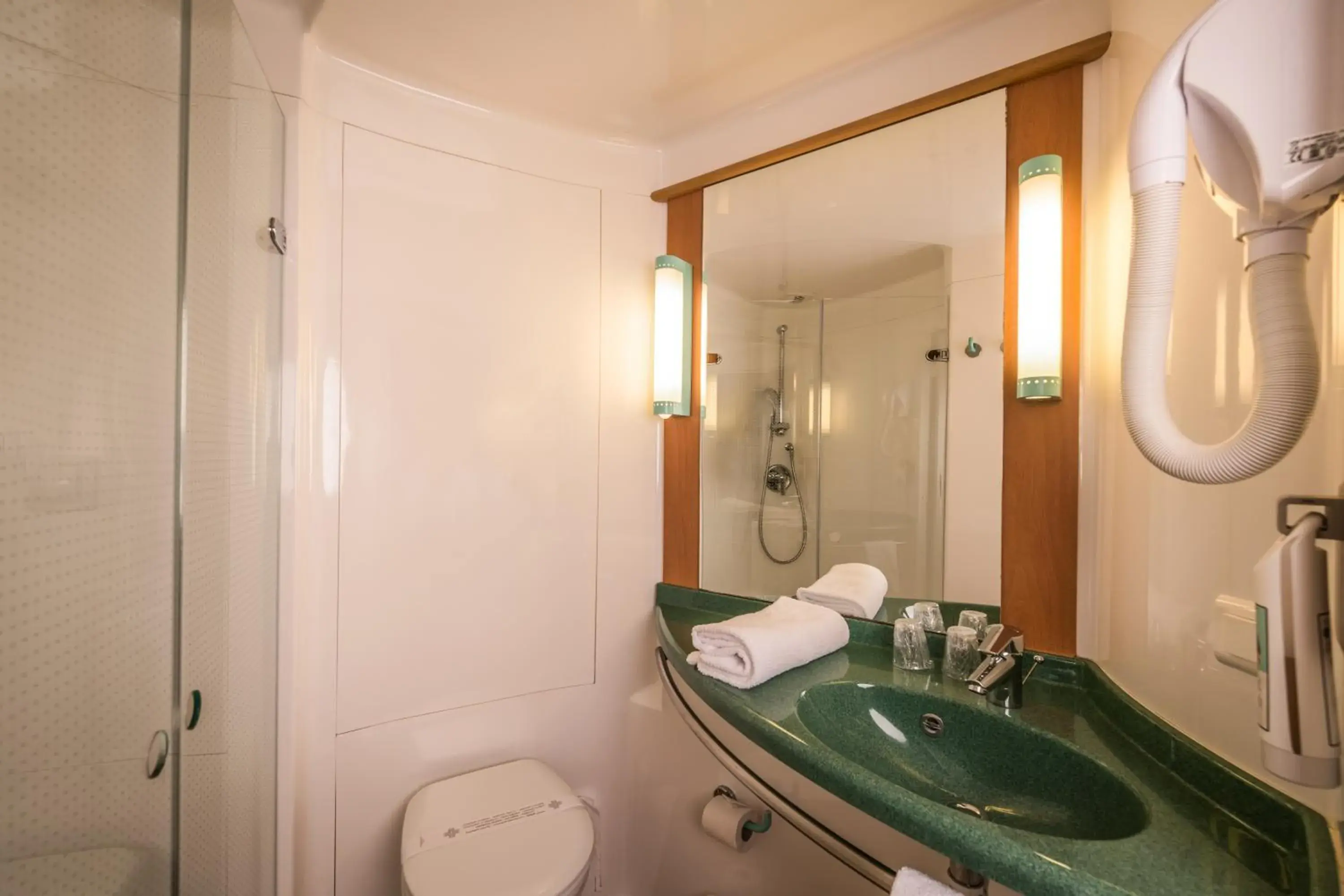 Toilet, Bathroom in ibis Cannes Mandelieu