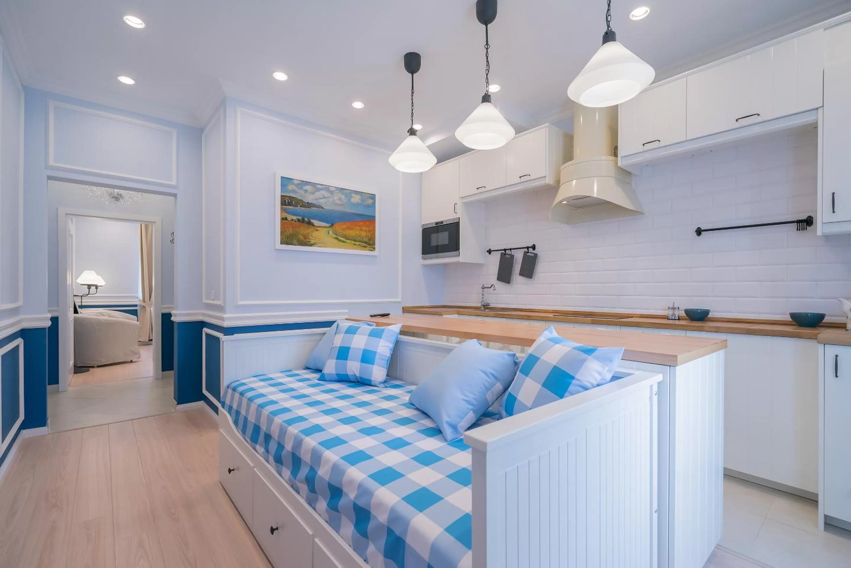 Kitchen or kitchenette in Revelton Suites Karlovy Vary