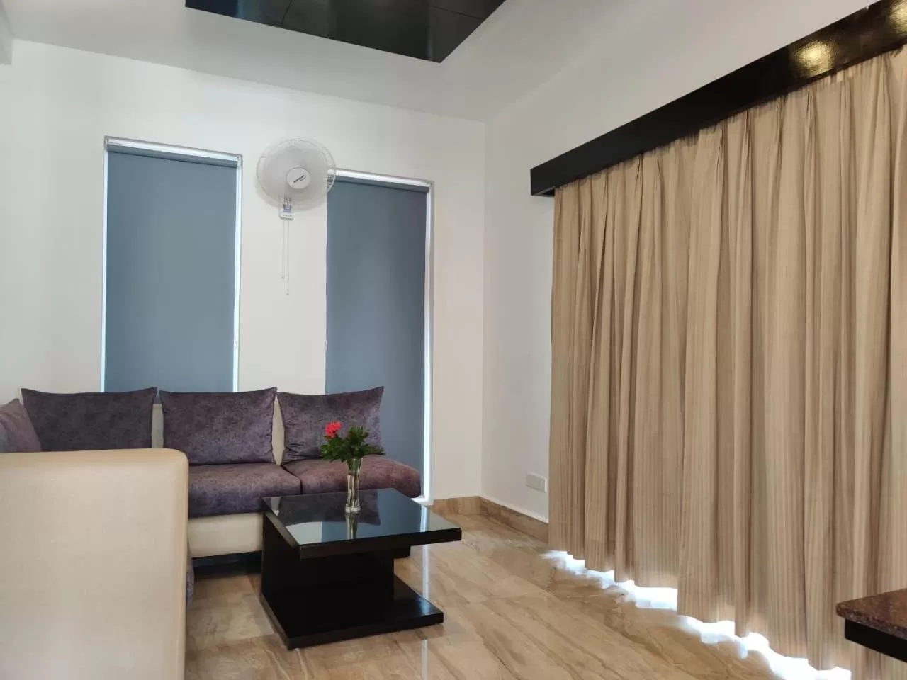 Living room in Country Inn Goa Varca Beach - 2 minutes walk to the beach