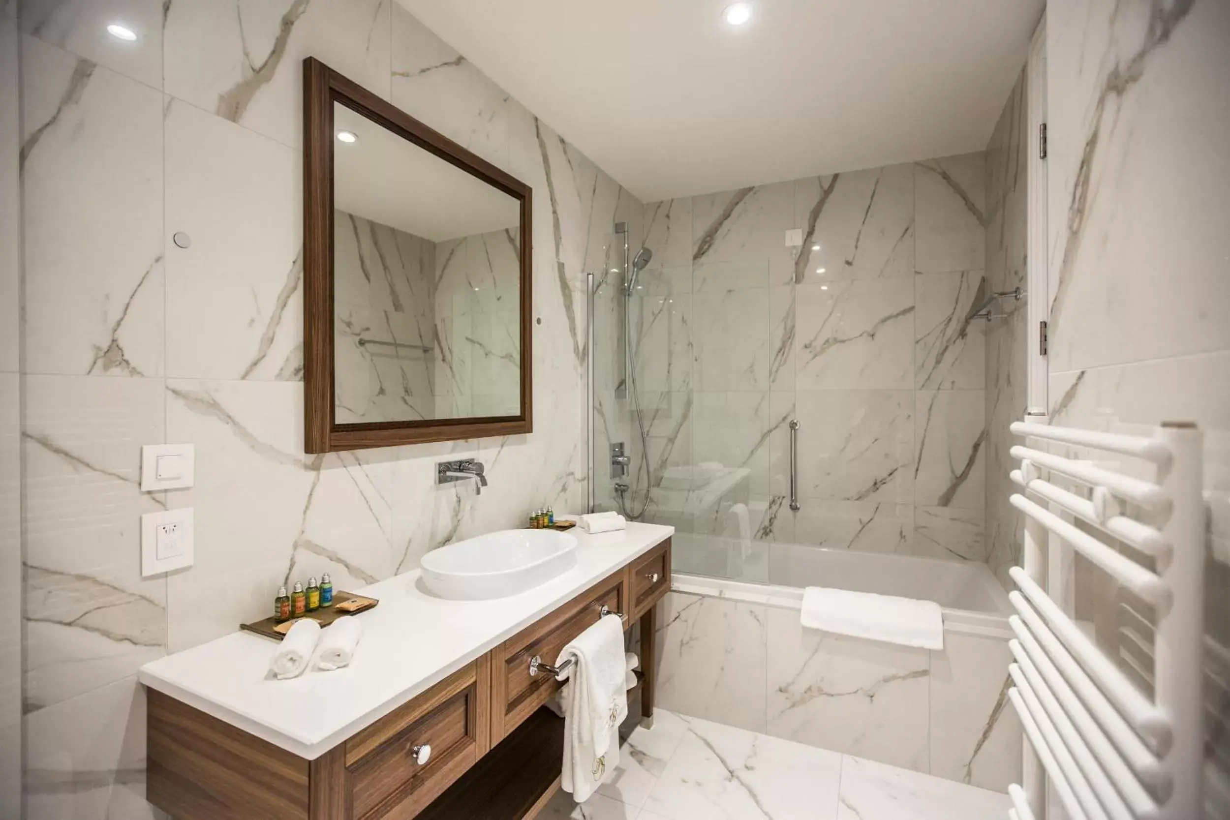 Bathroom in Royal Blue Hotel