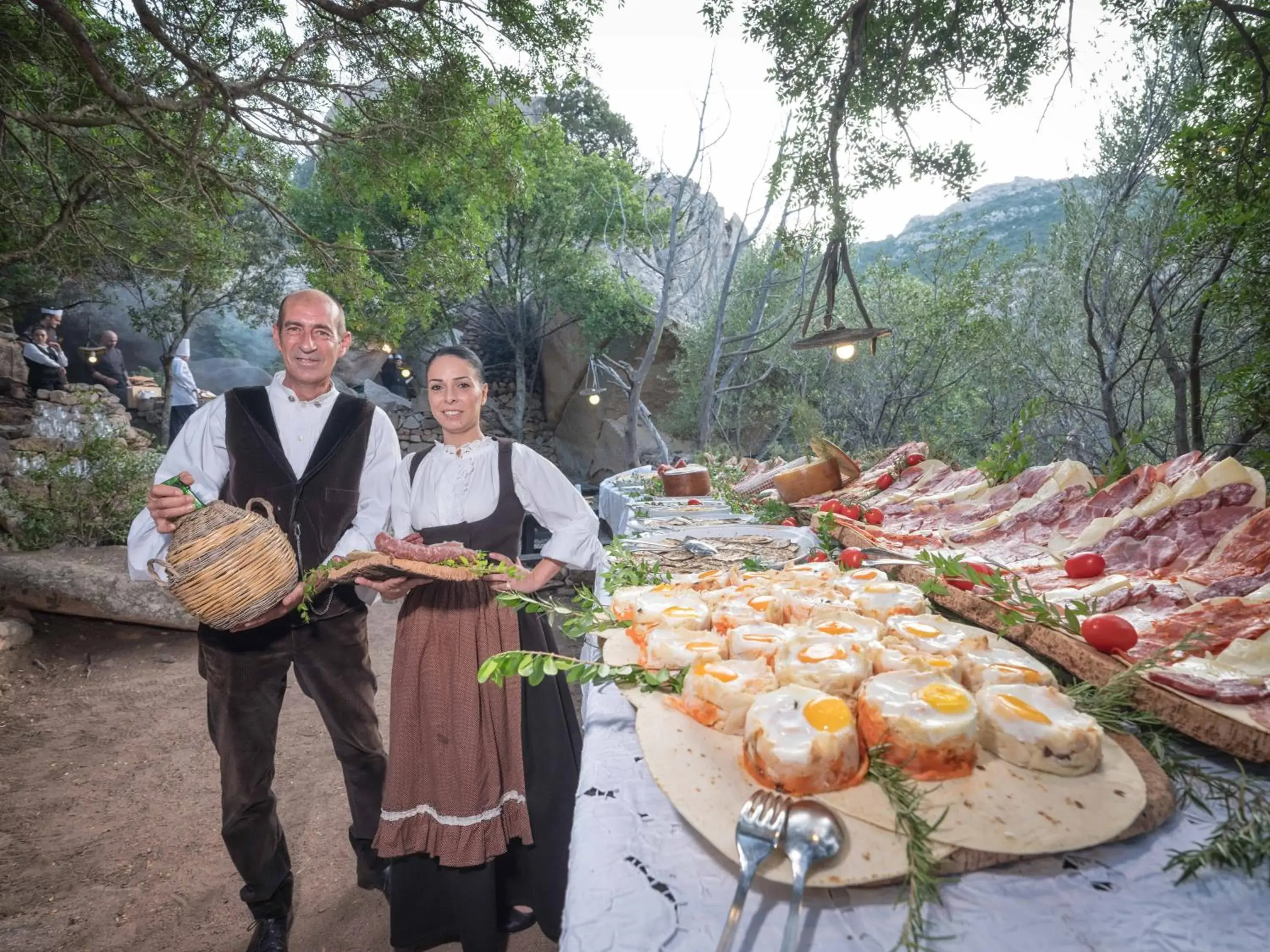 Food in Hotel Rocce Sarde