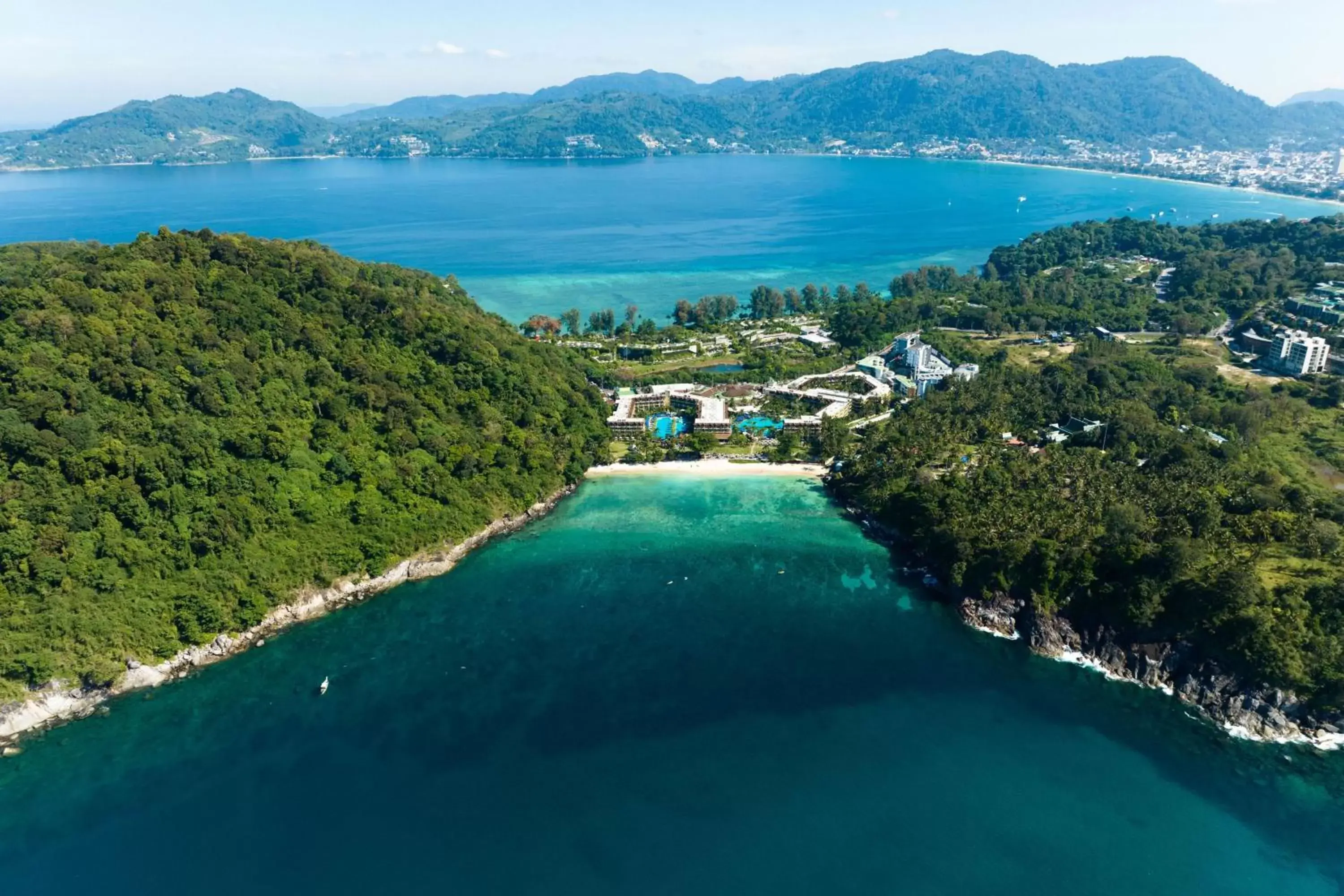 Property building, Bird's-eye View in Phuket Marriott Resort & Spa, Merlin Beach