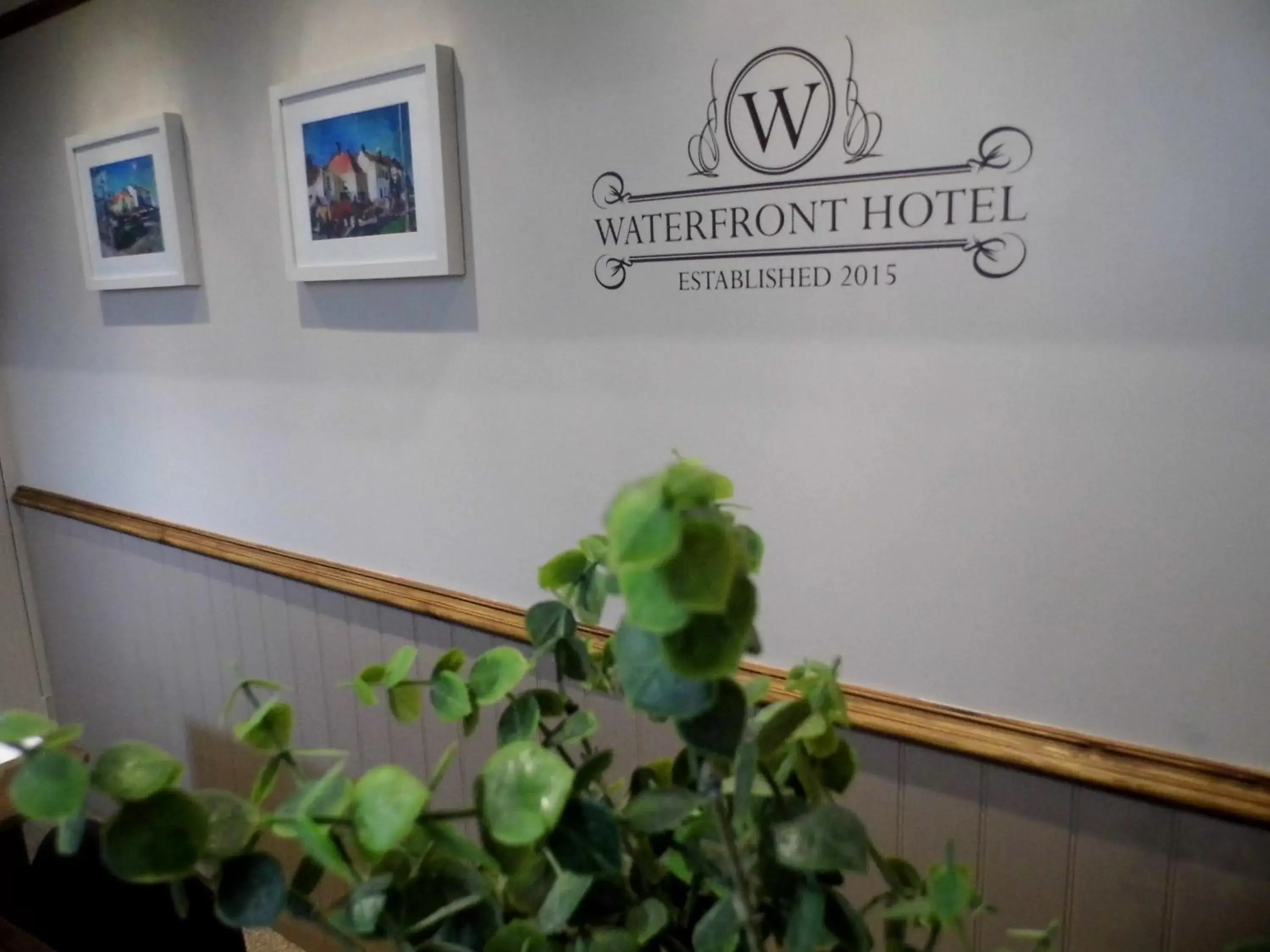Lobby or reception in Waterfront Hotel
