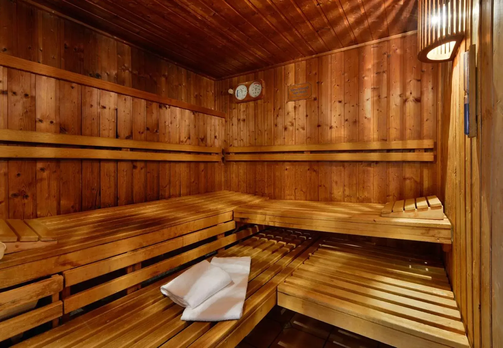 Sauna in Hotel Der Lindenhof