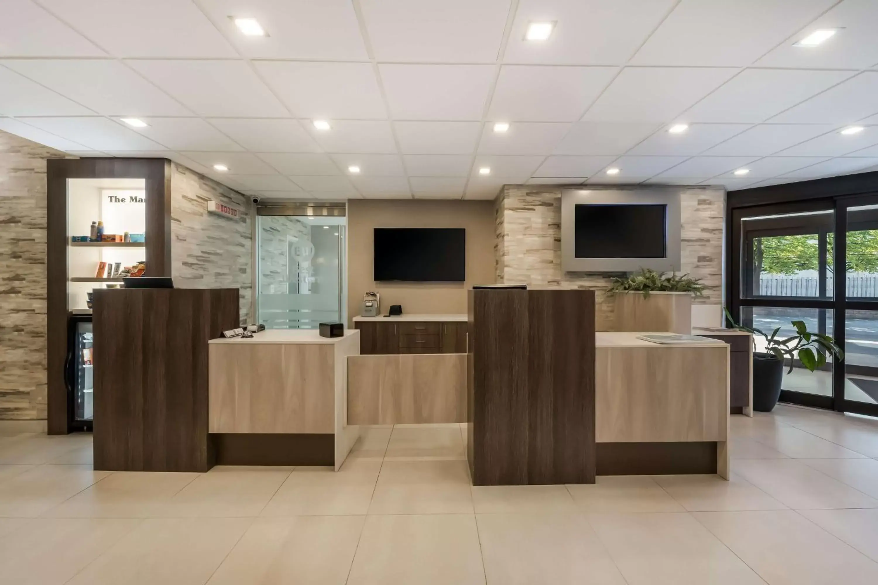 Lobby or reception in Best Western Belleville Lobby or reception in Best Western Belleville