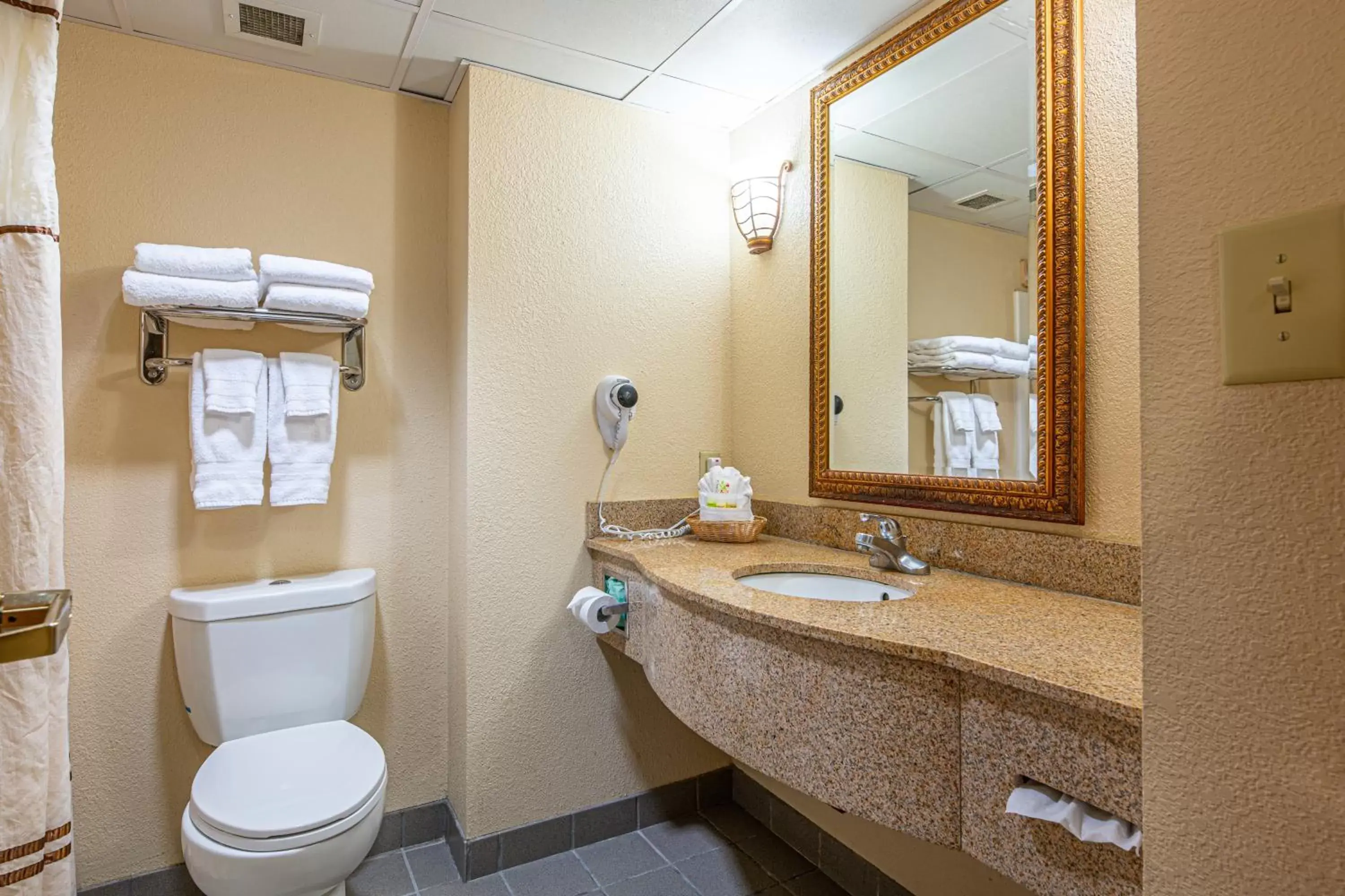 Bathroom in River Bend Inn - Pigeon Forge