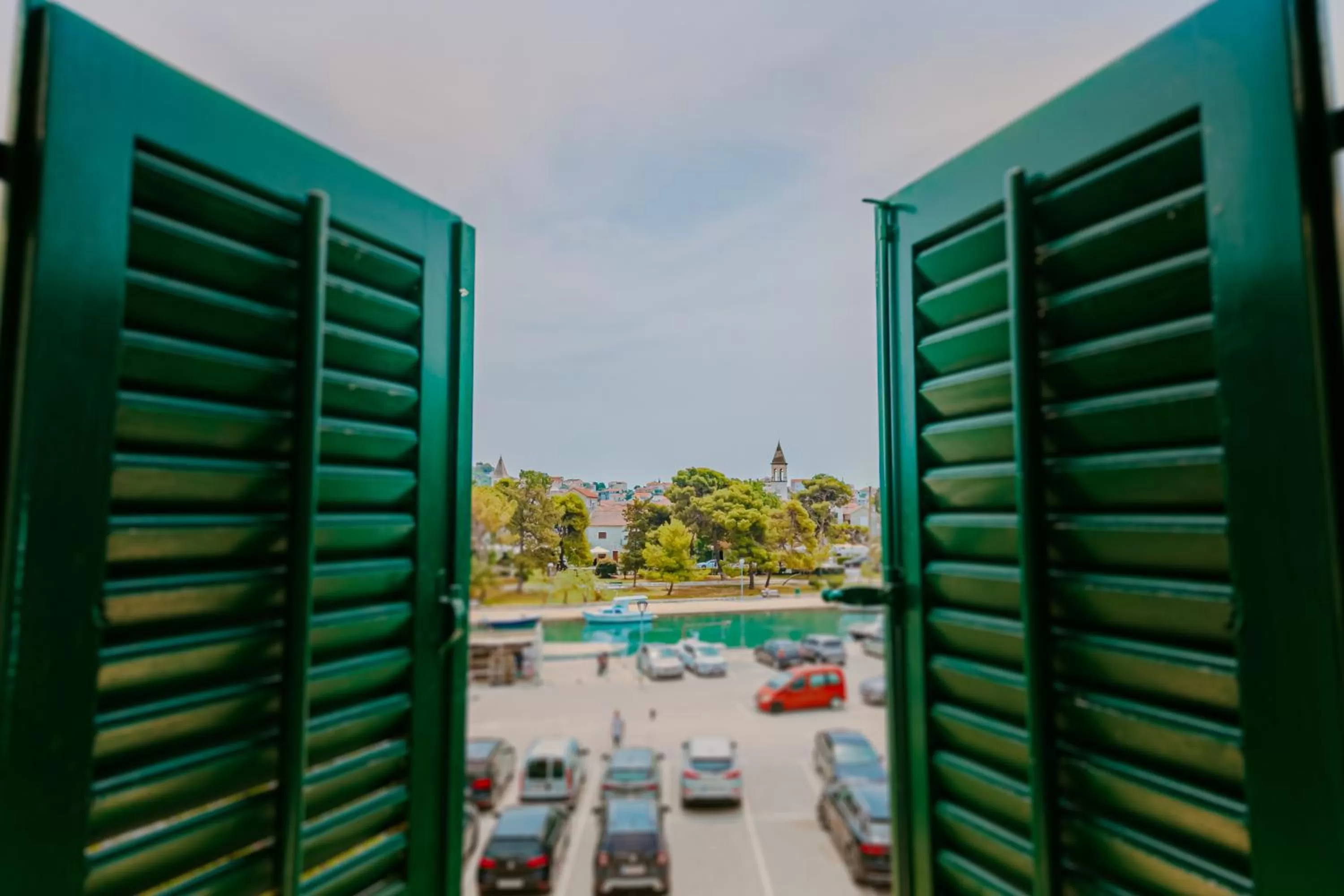 View (from property/room) in Luxury rooms il Ponte Trogir II