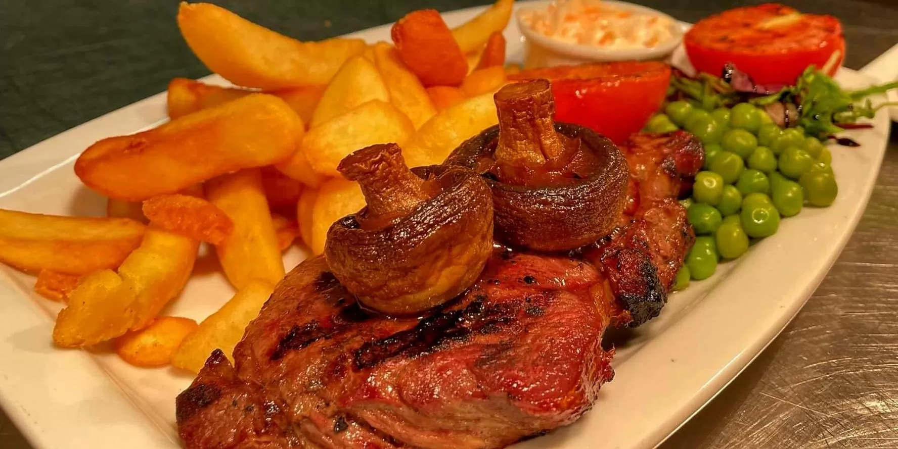 Dinner in The Black Lion Royal Hotel