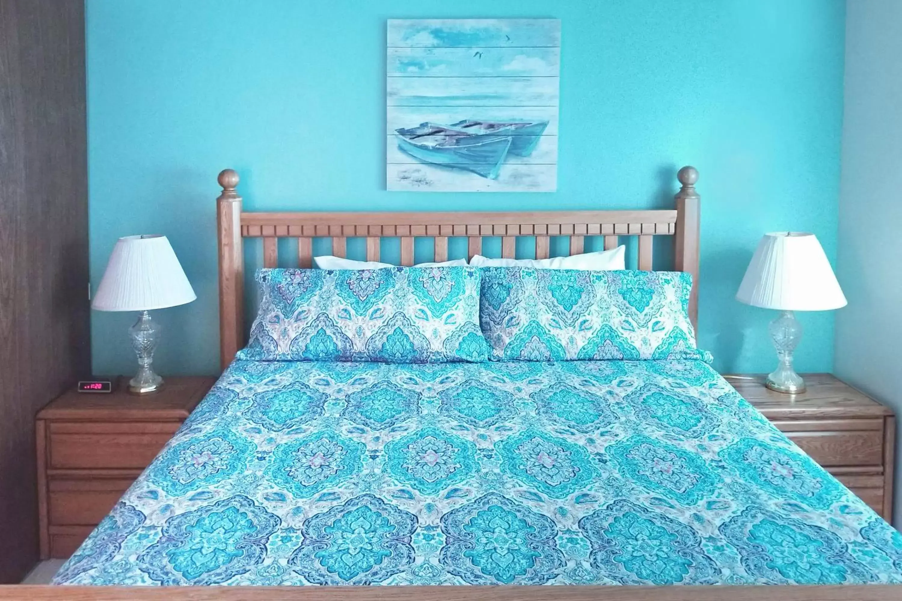 Bedroom in Ocean Terrace Condominiums